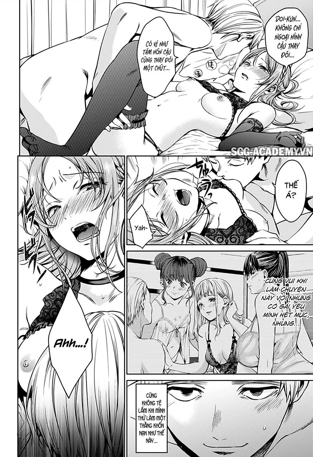 HentaiVN.net - Ảnh 20 - Dàn Harem Cuối Cùng [Shumatsu no harem; World's End Harem; 終末のハーレム] - Chap 59
