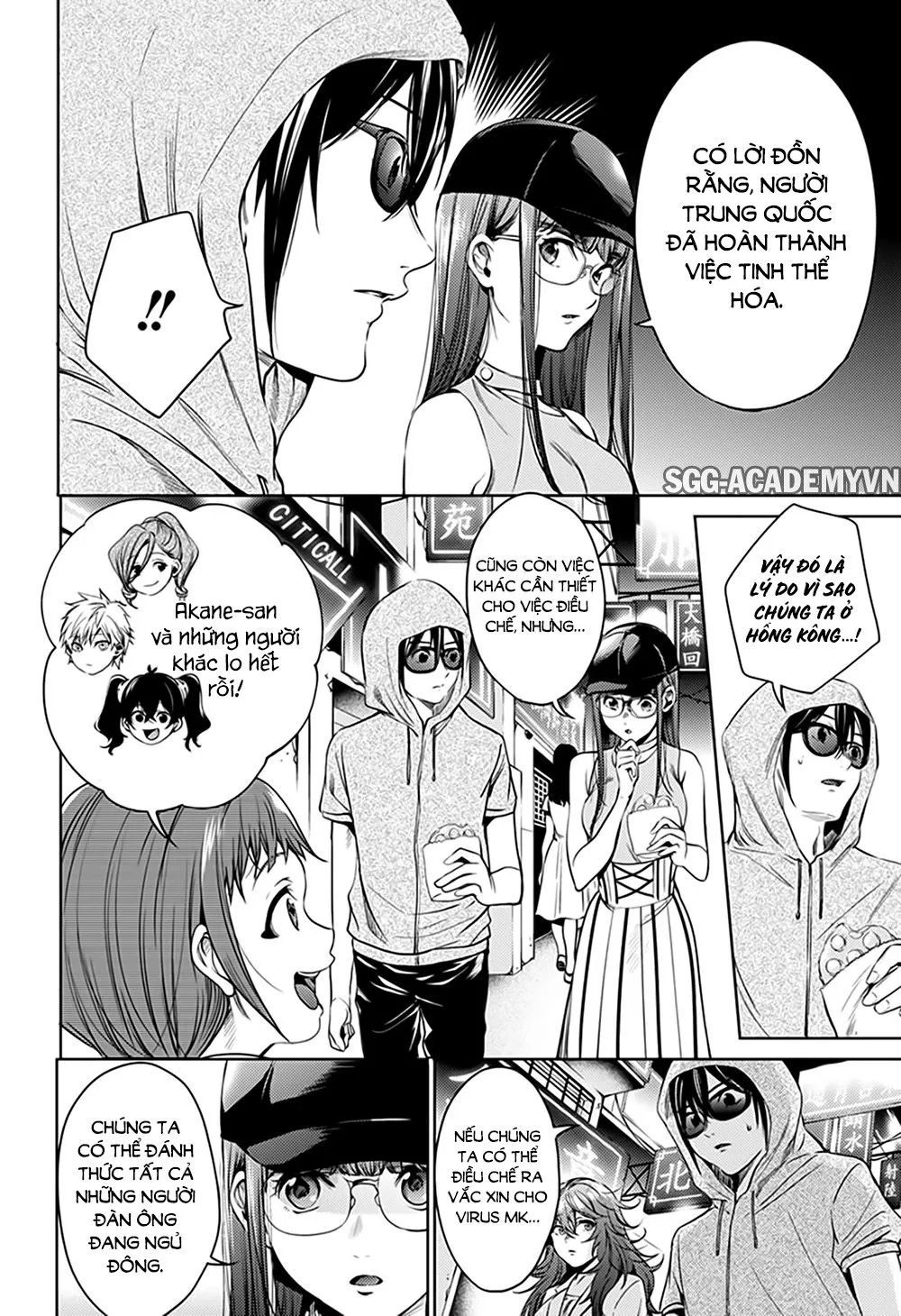 HentaiVN.net - Ảnh 10 - Dàn Harem Cuối Cùng [Shumatsu no harem; World's End Harem; 終末のハーレム] - Chap 60