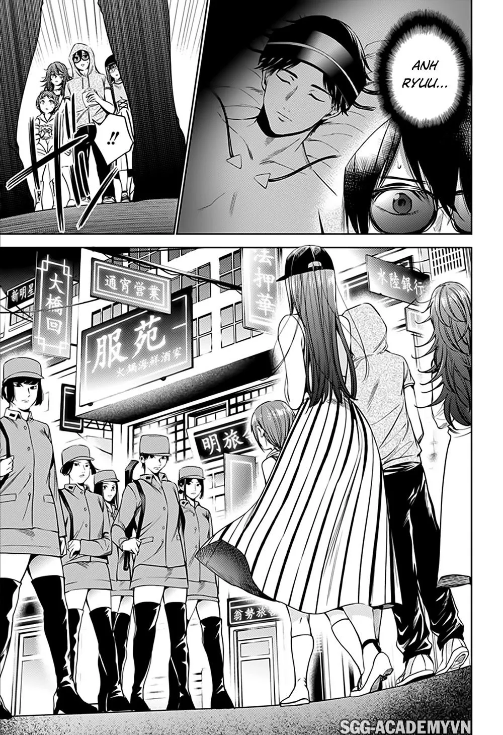 HentaiVN.net - Ảnh 11 - Dàn Harem Cuối Cùng [Shumatsu no harem; World's End Harem; 終末のハーレム] - Chap 60