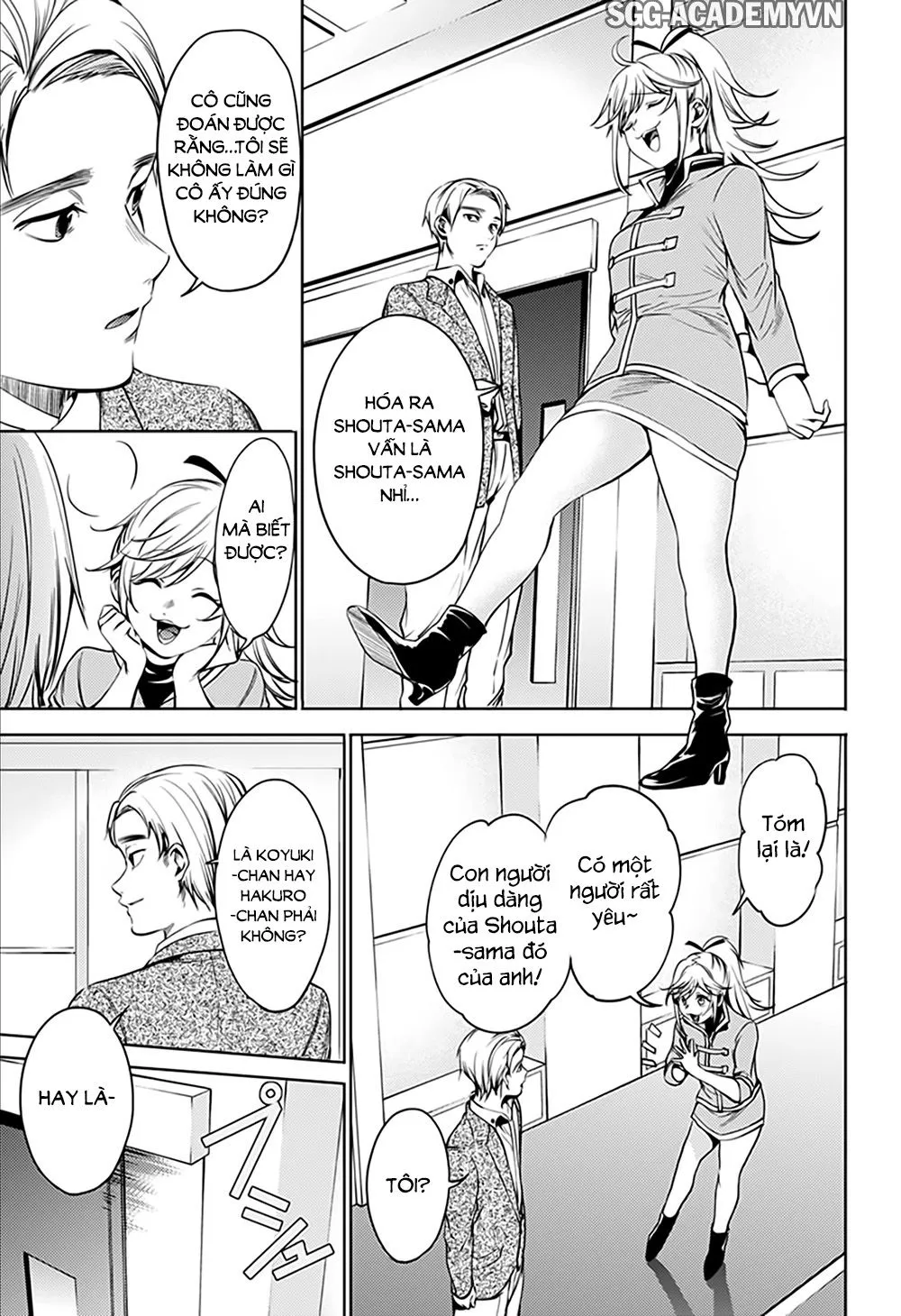 HentaiVN.net - Ảnh 19 - Dàn Harem Cuối Cùng [Shumatsu no harem; World's End Harem; 終末のハーレム] - Chap 60