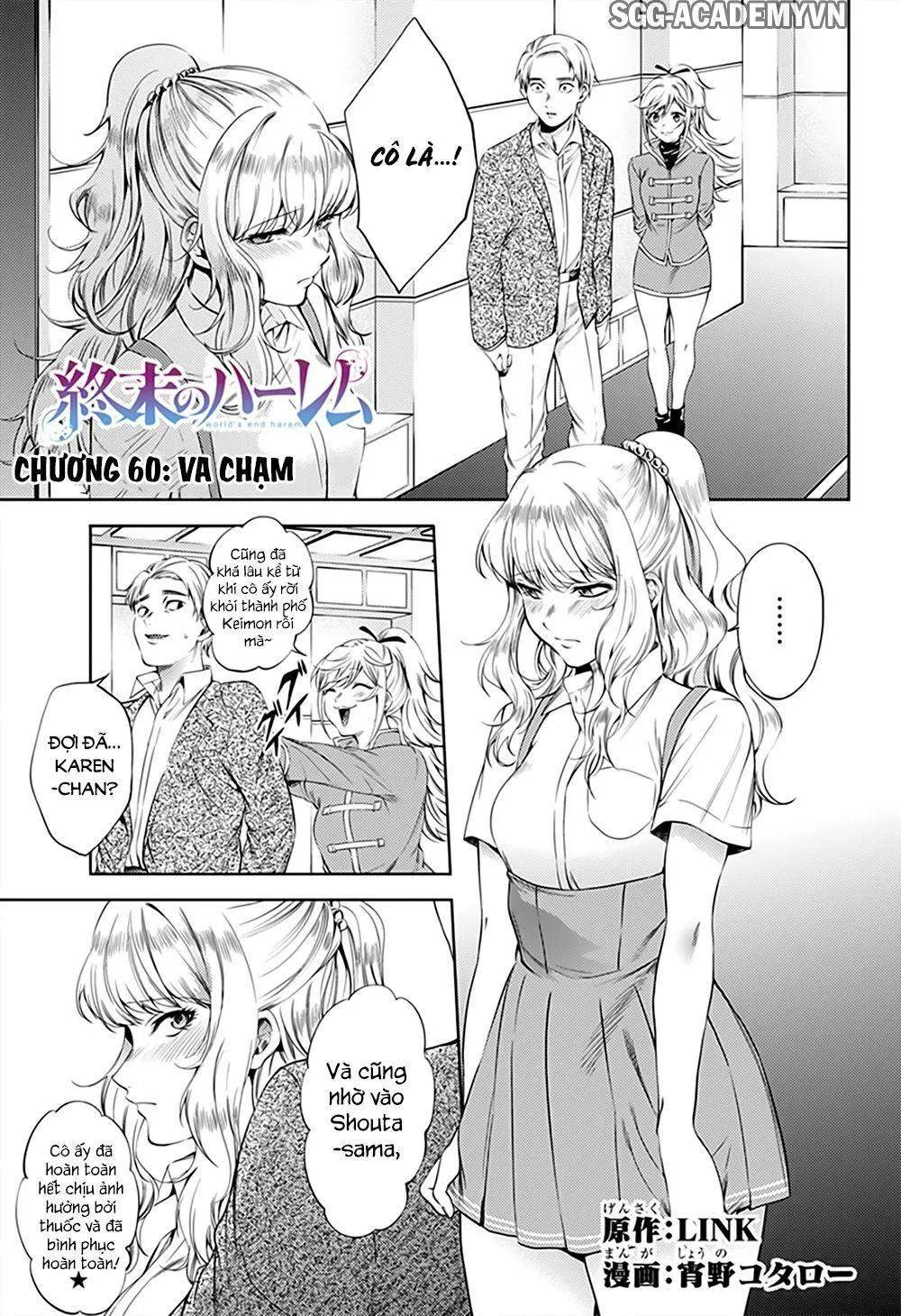 HentaiVN.net - Ảnh 3 - Dàn Harem Cuối Cùng [Shumatsu no harem; World's End Harem; 終末のハーレム] - Chap 61