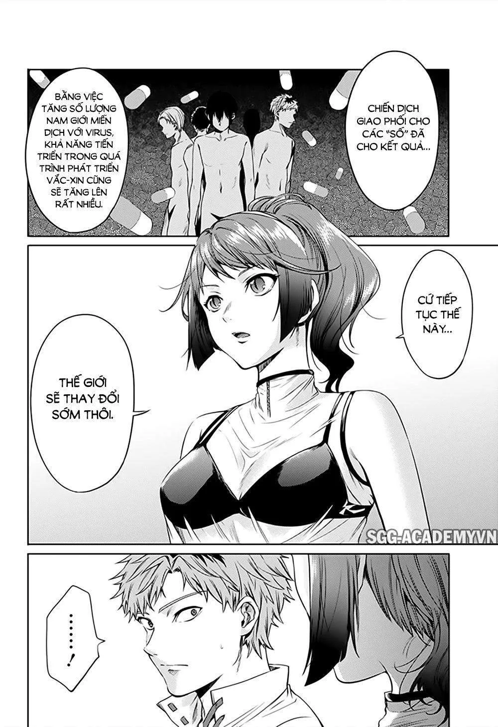 HentaiVN.net - Ảnh 10 - Dàn Harem Cuối Cùng [Shumatsu no harem; World's End Harem; 終末のハーレム] - Chap 62
