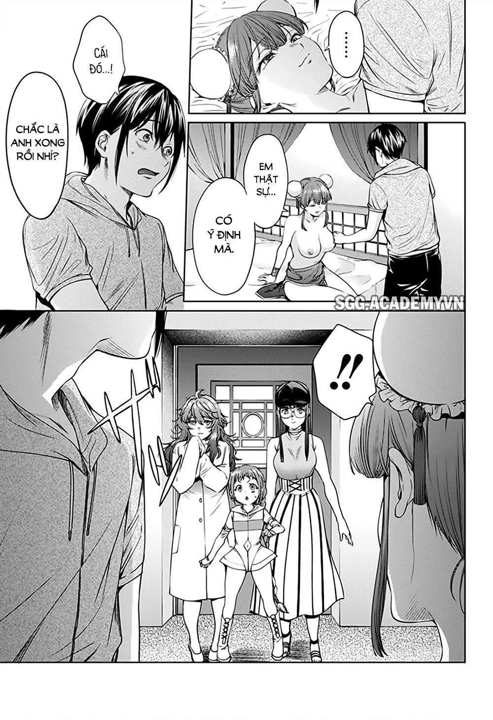 HentaiVN.net - Ảnh 17 - Dàn Harem Cuối Cùng [Shumatsu no harem; World's End Harem; 終末のハーレム] - Chap 62