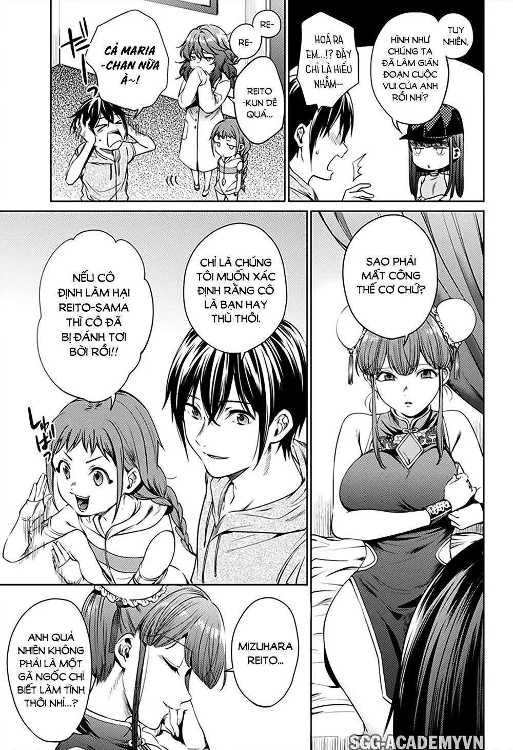 HentaiVN.net - Ảnh 19 - Dàn Harem Cuối Cùng [Shumatsu no harem; World's End Harem; 終末のハーレム] - Chap 62