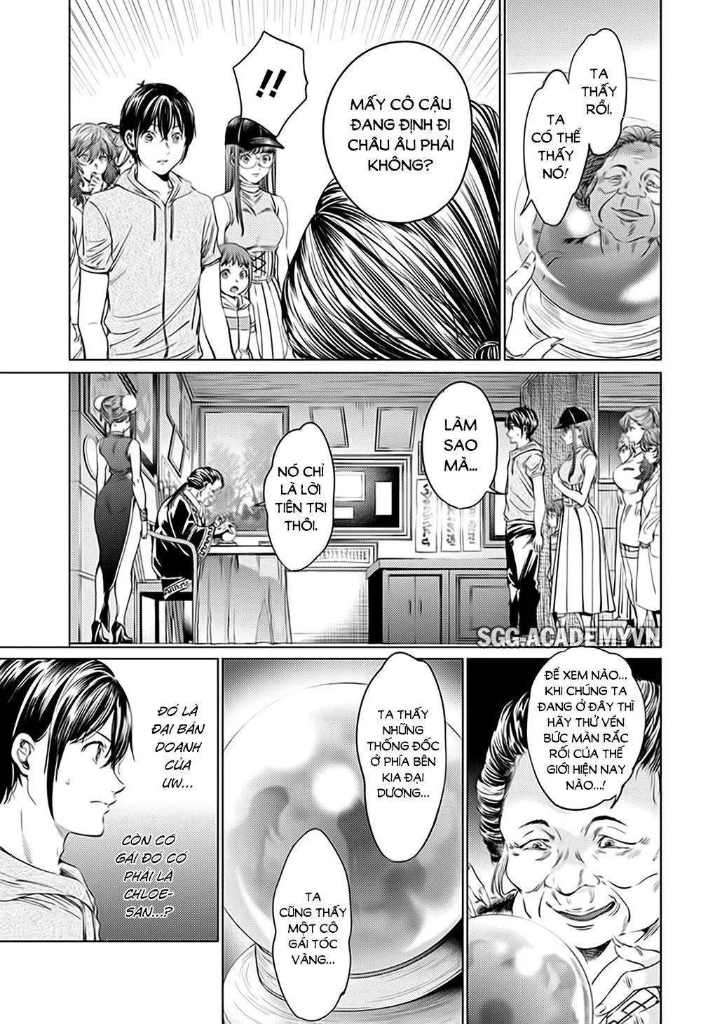 HentaiVN.net - Ảnh 14 - Dàn Harem Cuối Cùng [Shumatsu no harem; World's End Harem; 終末のハーレム] - Chap 63