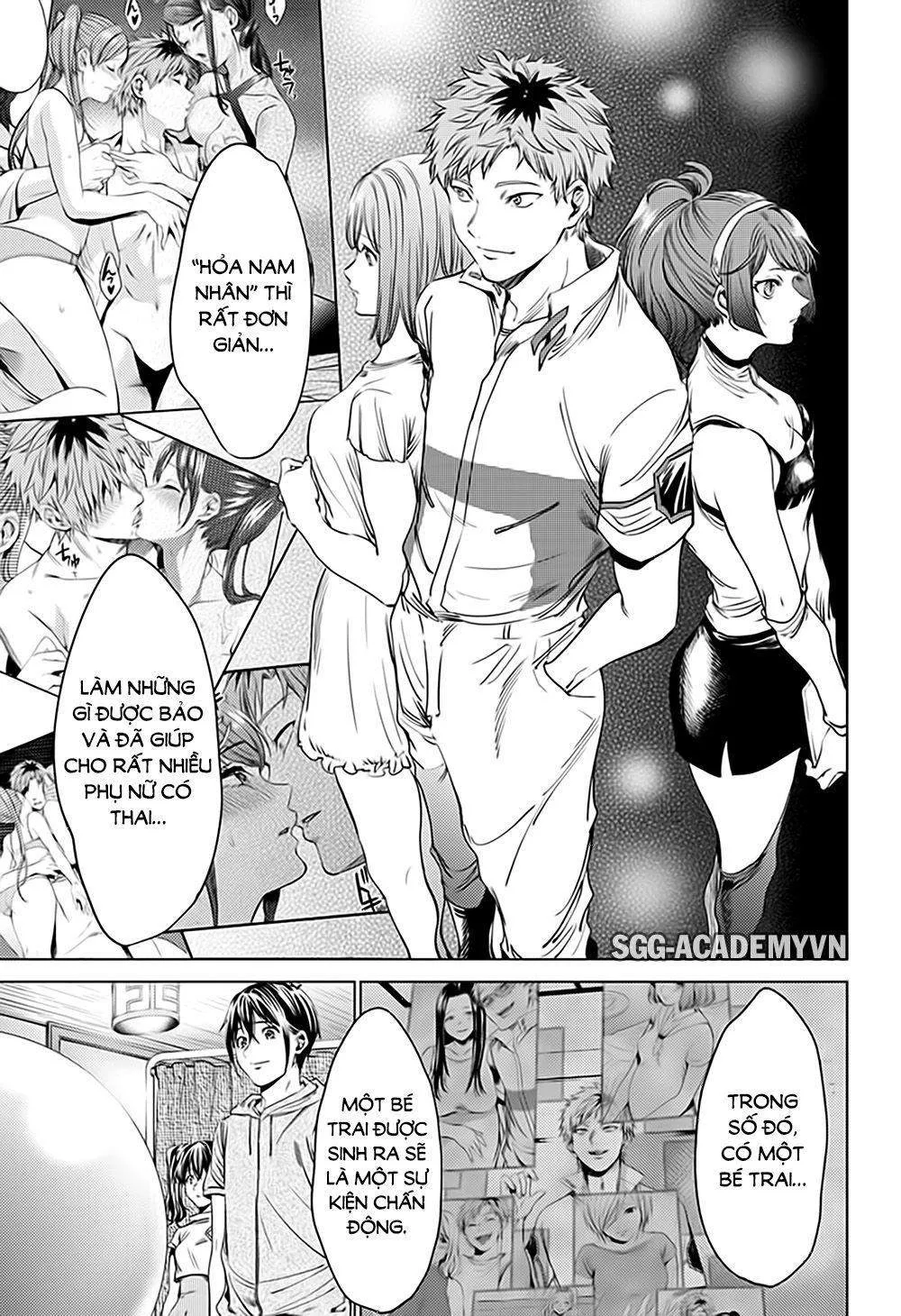 HentaiVN.net - Ảnh 18 - Dàn Harem Cuối Cùng [Shumatsu no harem; World's End Harem; 終末のハーレム] - Chap 63