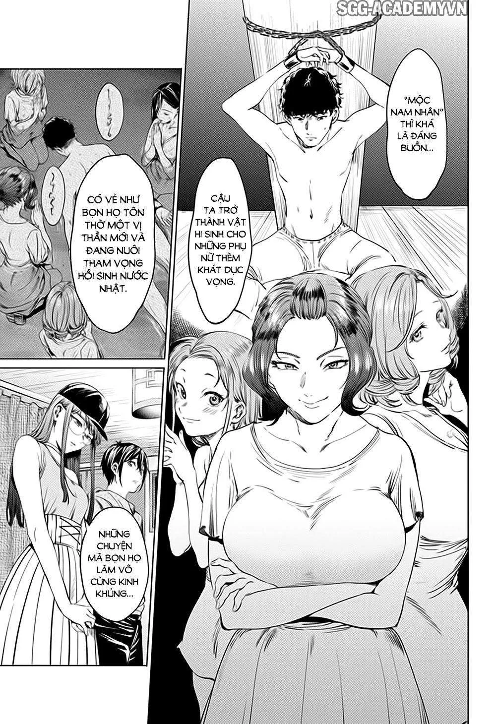 HentaiVN.net - Ảnh 20 - Dàn Harem Cuối Cùng [Shumatsu no harem; World's End Harem; 終末のハーレム] - Chap 63