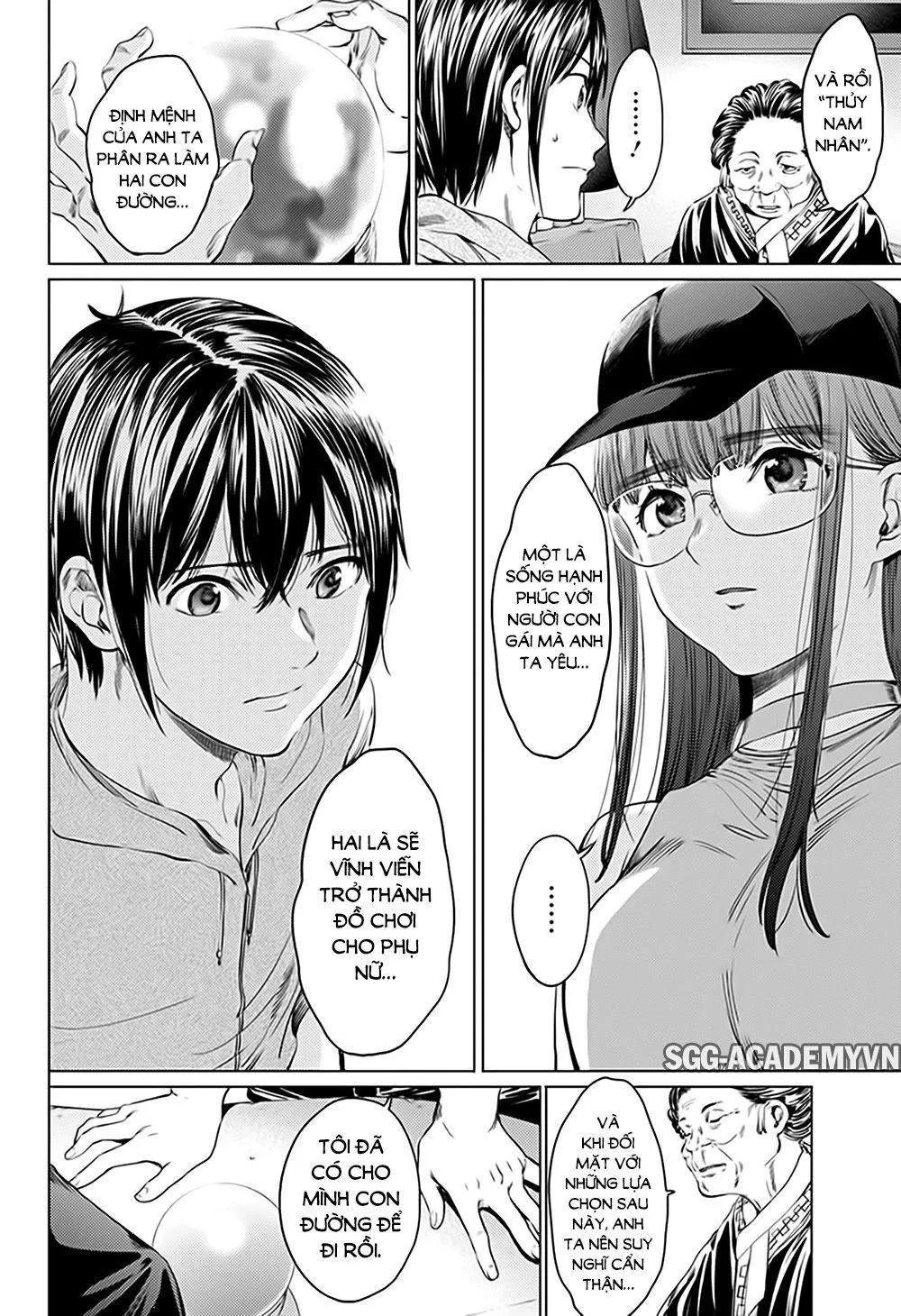HentaiVN.net - Ảnh 21 - Dàn Harem Cuối Cùng [Shumatsu no harem; World's End Harem; 終末のハーレム] - Chap 63