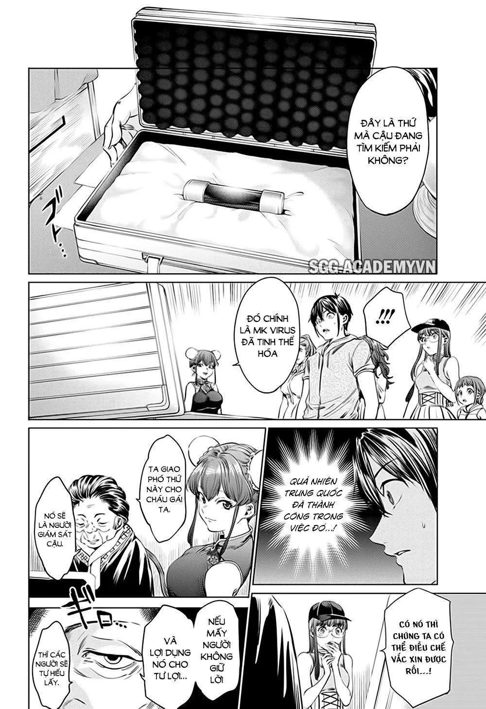HentaiVN.net - Ảnh 23 - Dàn Harem Cuối Cùng [Shumatsu no harem; World's End Harem; 終末のハーレム] - Chap 63