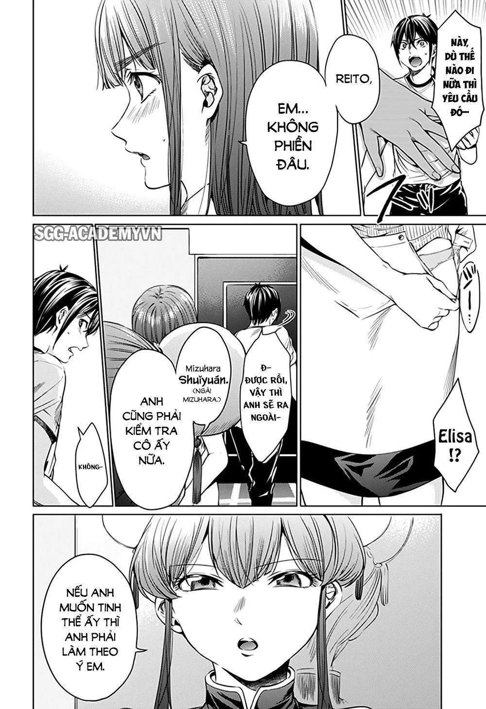 HentaiVN.net - Ảnh 10 - Dàn Harem Cuối Cùng [Shumatsu no harem; World's End Harem; 終末のハーレム] - Chap 64.1