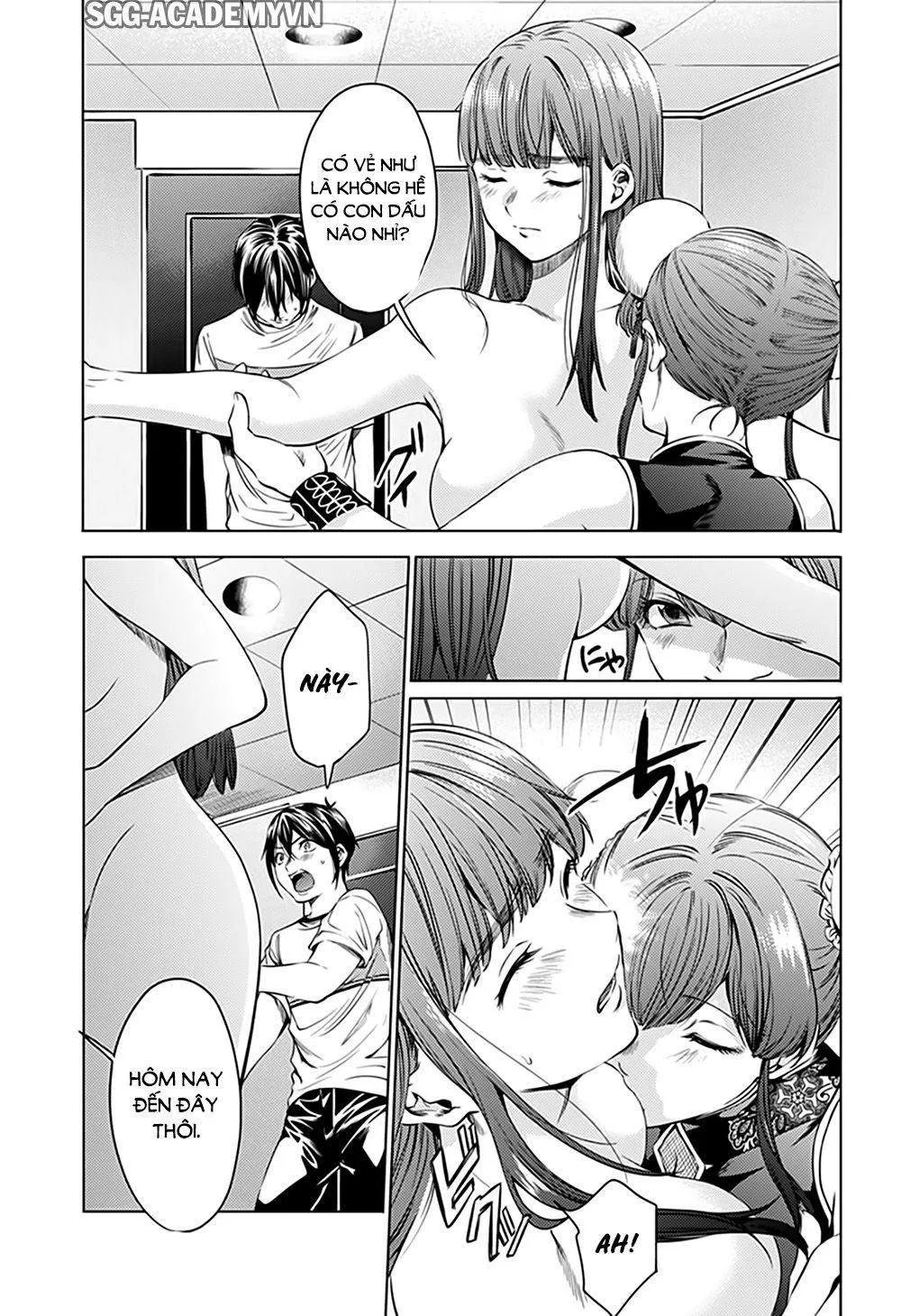 HentaiVN.net - Ảnh 13 - Dàn Harem Cuối Cùng [Shumatsu no harem; World's End Harem; 終末のハーレム] - Chap 64.1