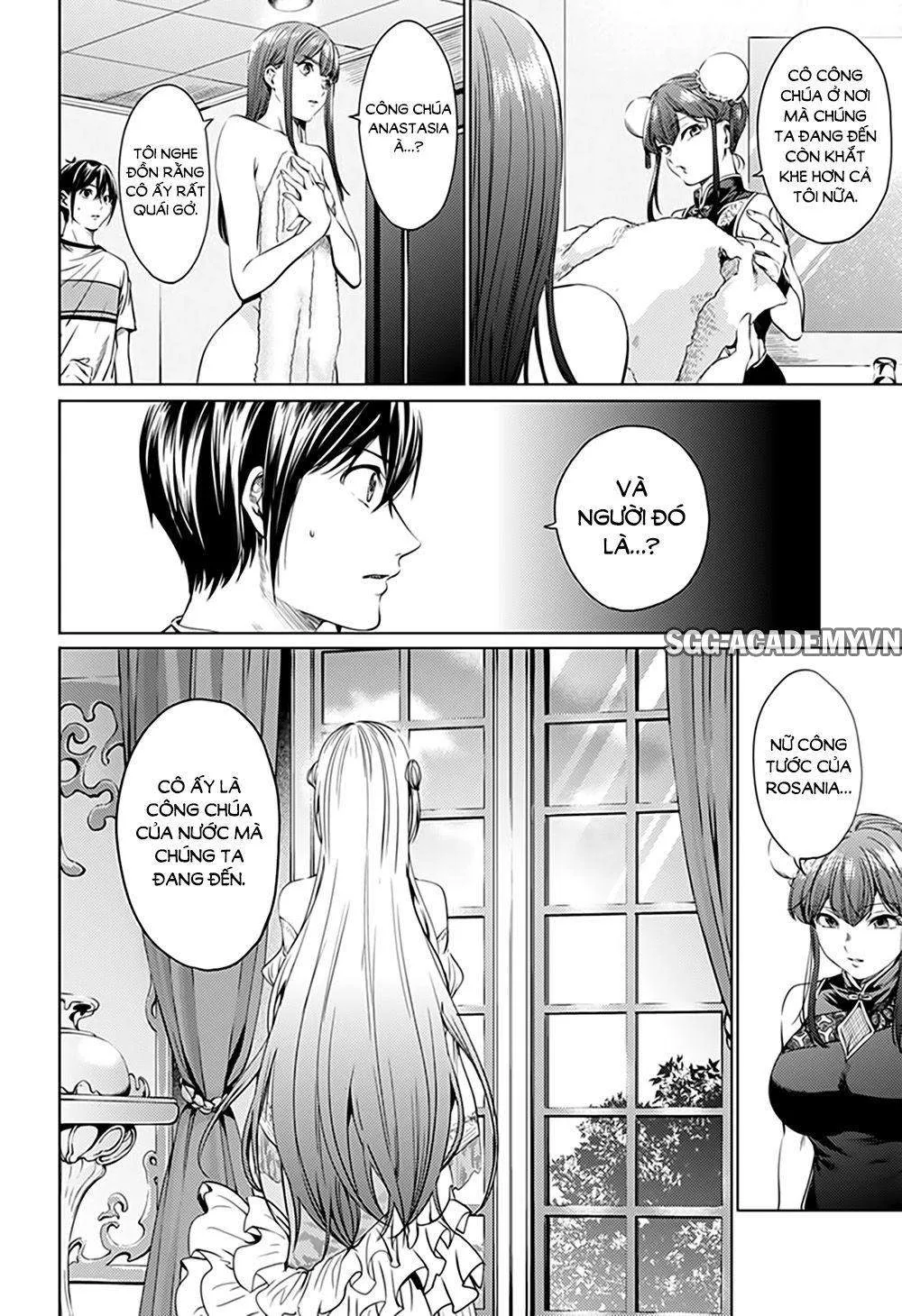 HentaiVN.net - Ảnh 14 - Dàn Harem Cuối Cùng [Shumatsu no harem; World's End Harem; 終末のハーレム] - Chap 64.1
