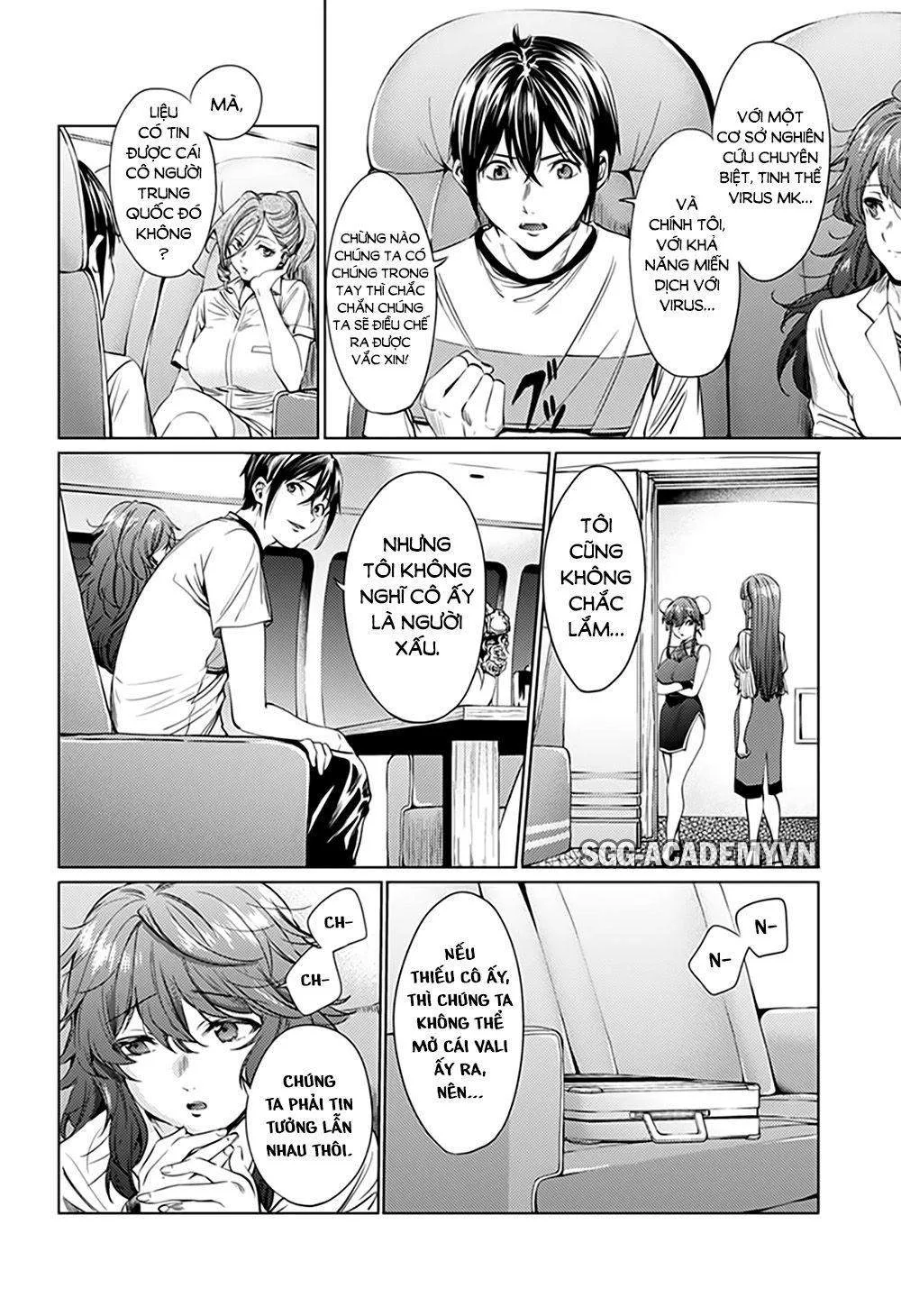 HentaiVN.net - Ảnh 4 - Dàn Harem Cuối Cùng [Shumatsu no harem; World's End Harem; 終末のハーレム] - Chap 64.1