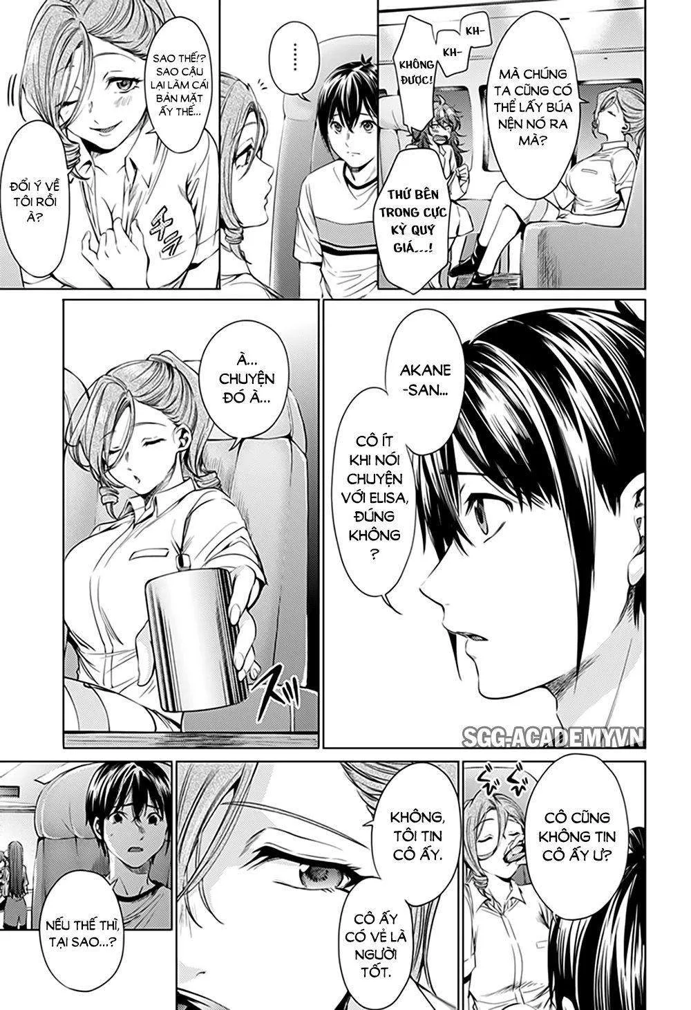 HentaiVN.net - Ảnh 5 - Dàn Harem Cuối Cùng [Shumatsu no harem; World's End Harem; 終末のハーレム] - Chap 64.1