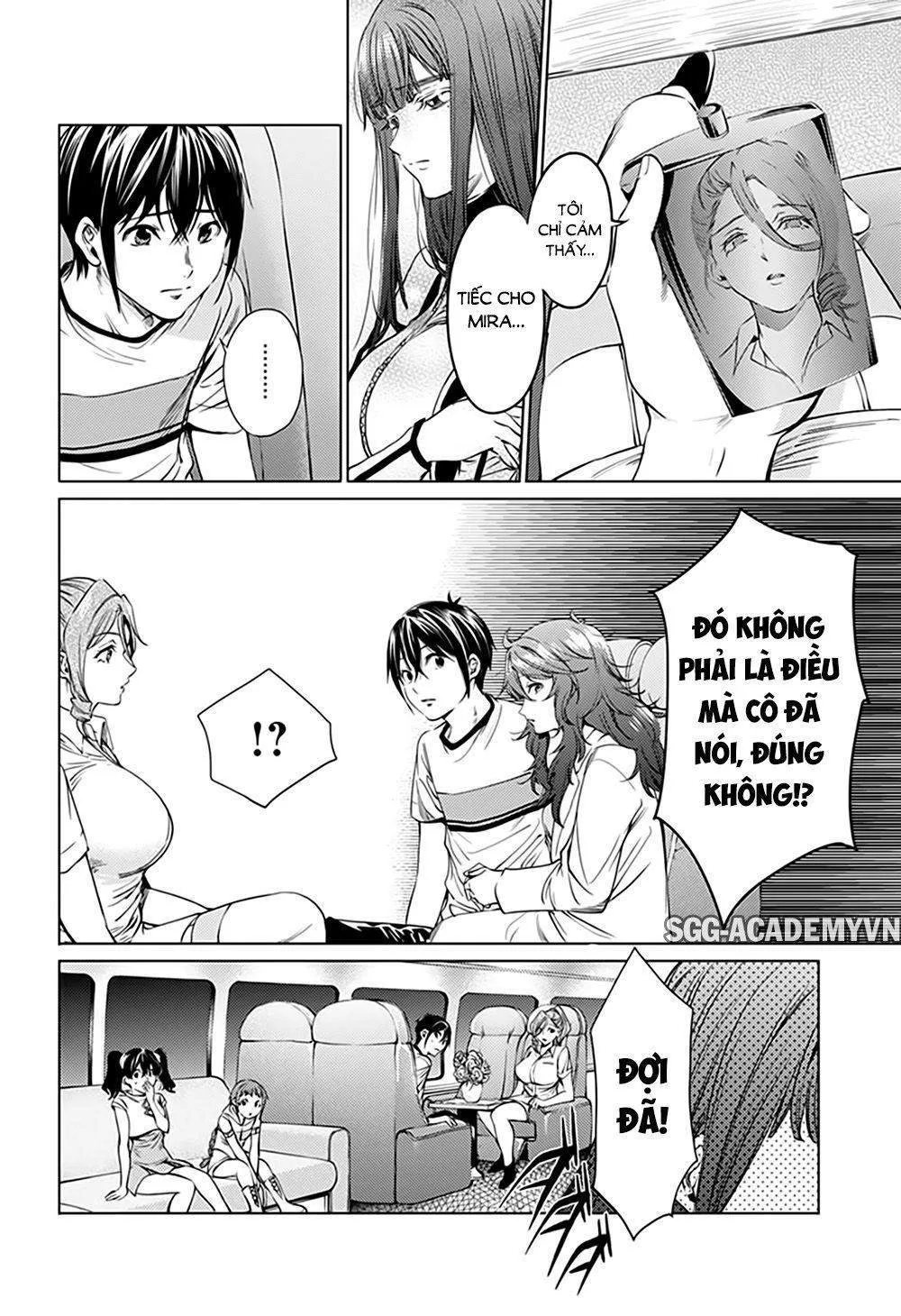 HentaiVN.net - Ảnh 6 - Dàn Harem Cuối Cùng [Shumatsu no harem; World's End Harem; 終末のハーレム] - Chap 64.1