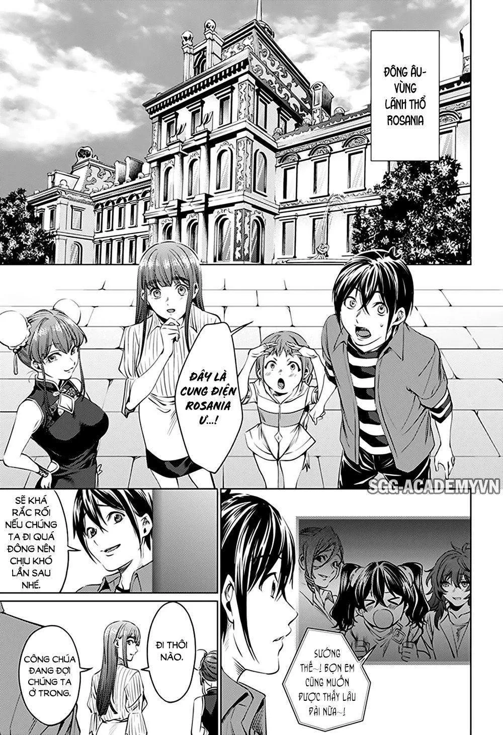 HentaiVN.net - Ảnh 14 - Dàn Harem Cuối Cùng [Shumatsu no harem; World's End Harem; 終末のハーレム] - Chap 64.2