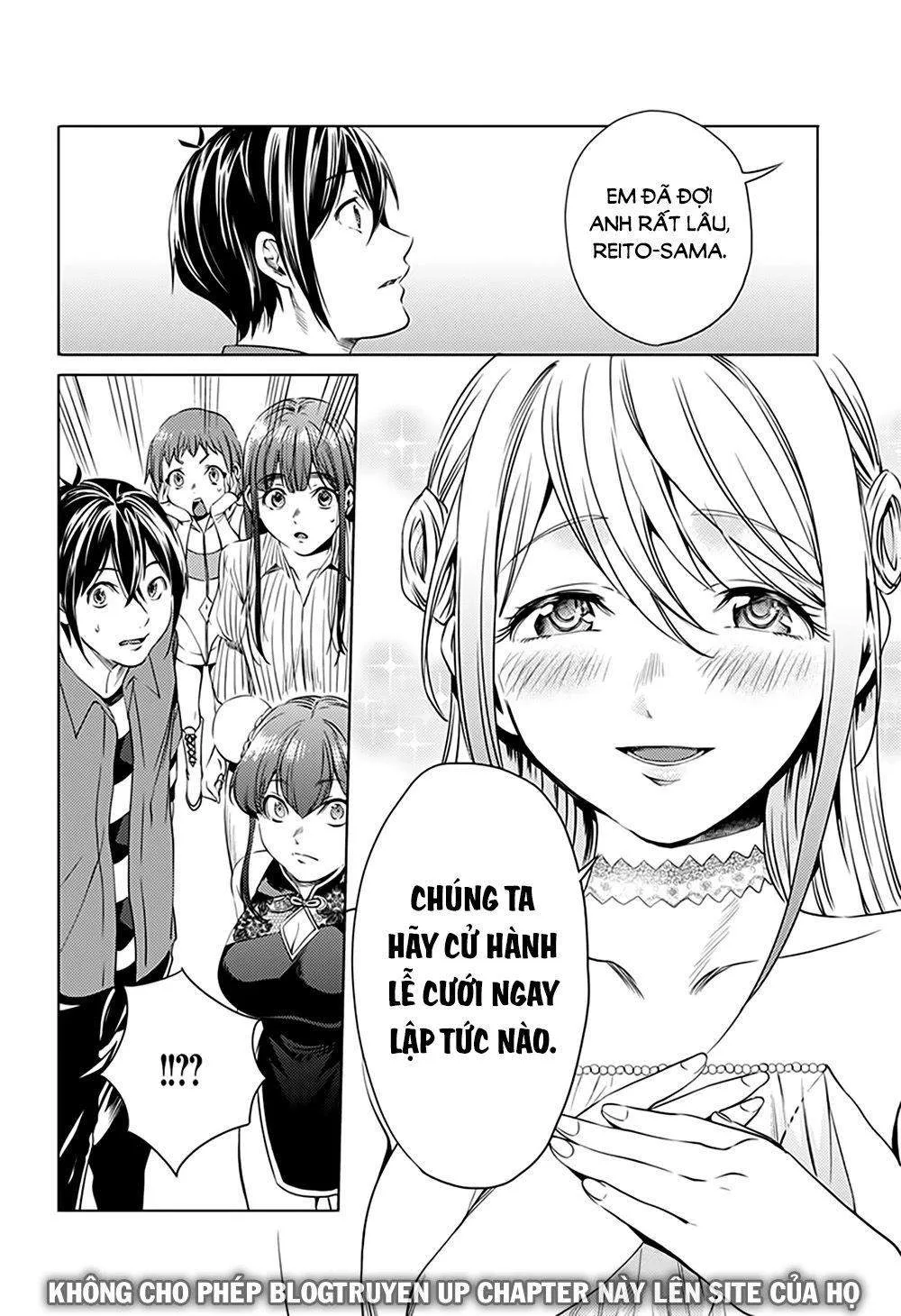 HentaiVN.net - Ảnh 17 - Dàn Harem Cuối Cùng [Shumatsu no harem; World's End Harem; 終末のハーレム] - Chap 64.2