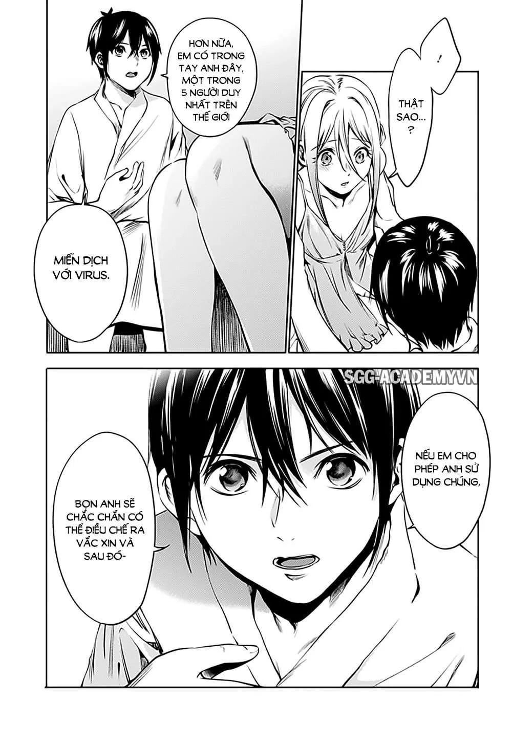 HentaiVN.net - Ảnh 17 - Dàn Harem Cuối Cùng [Shumatsu no harem; World's End Harem; 終末のハーレム] - Chap 65