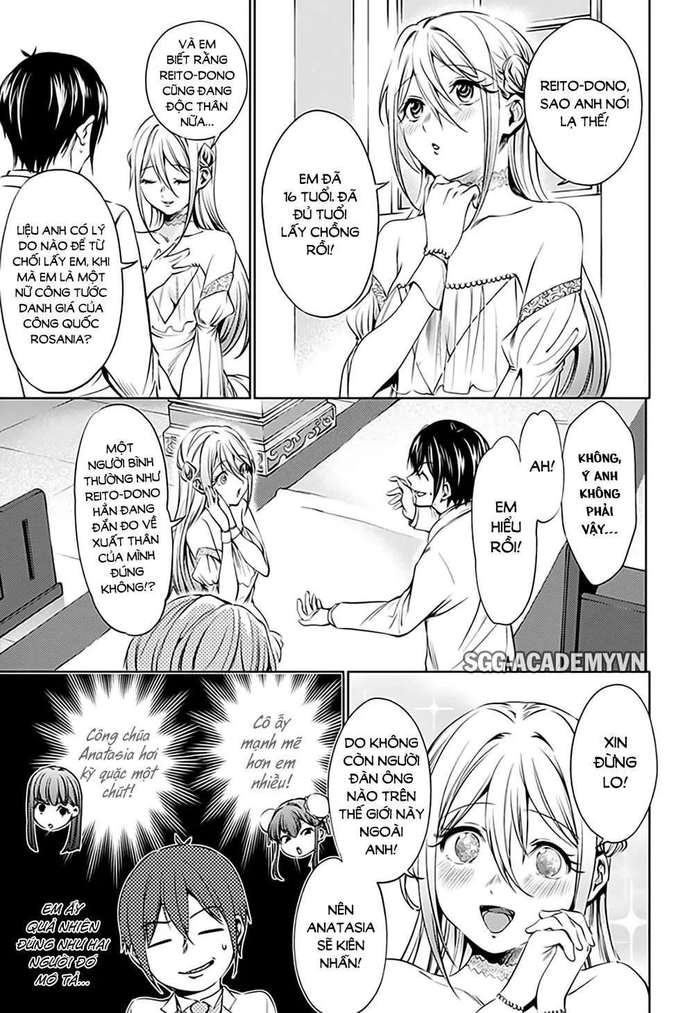 HentaiVN.net - Ảnh 7 - Dàn Harem Cuối Cùng [Shumatsu no harem; World's End Harem; 終末のハーレム] - Chap 65