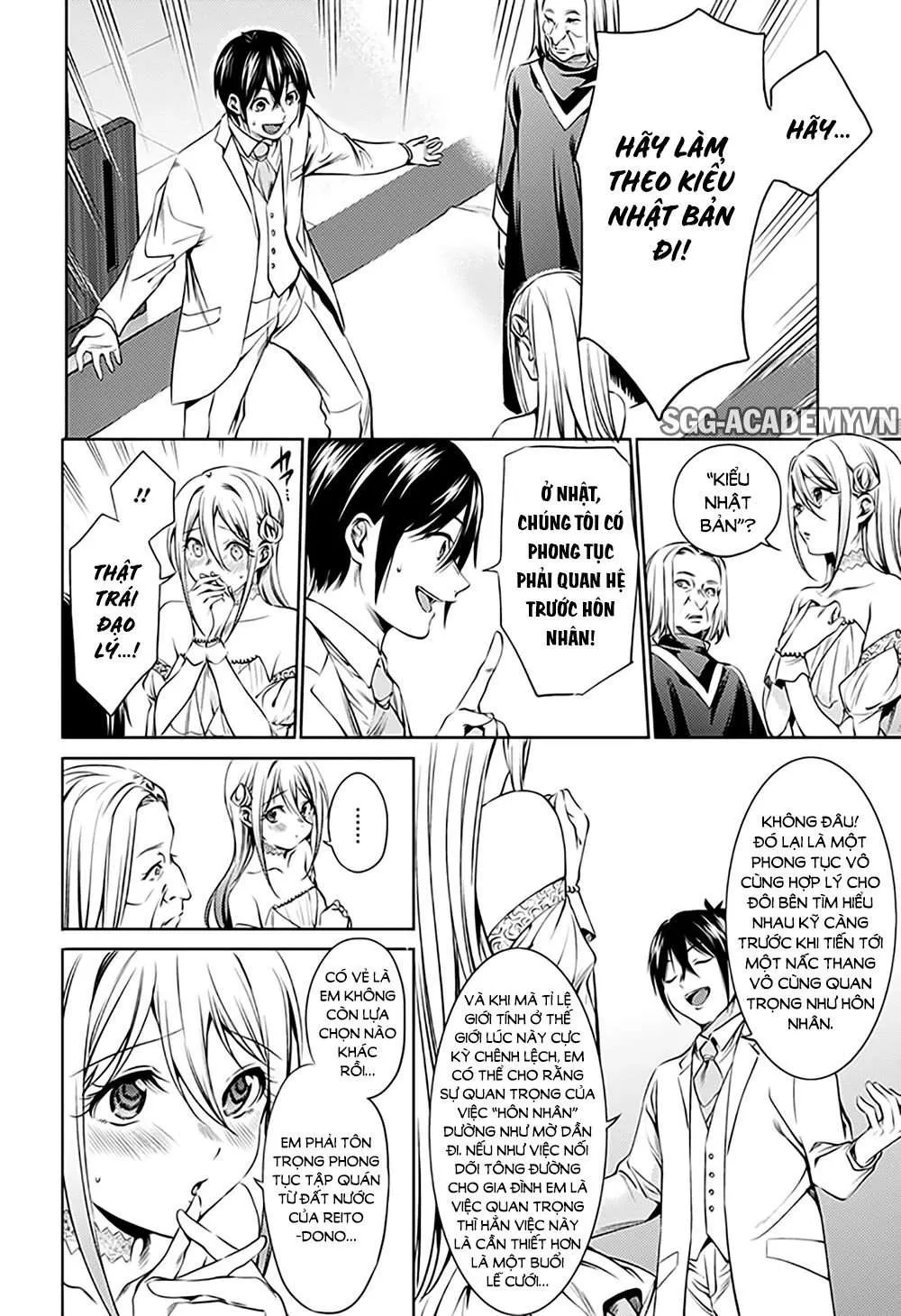 HentaiVN.net - Ảnh 8 - Dàn Harem Cuối Cùng [Shumatsu no harem; World's End Harem; 終末のハーレム] - Chap 65