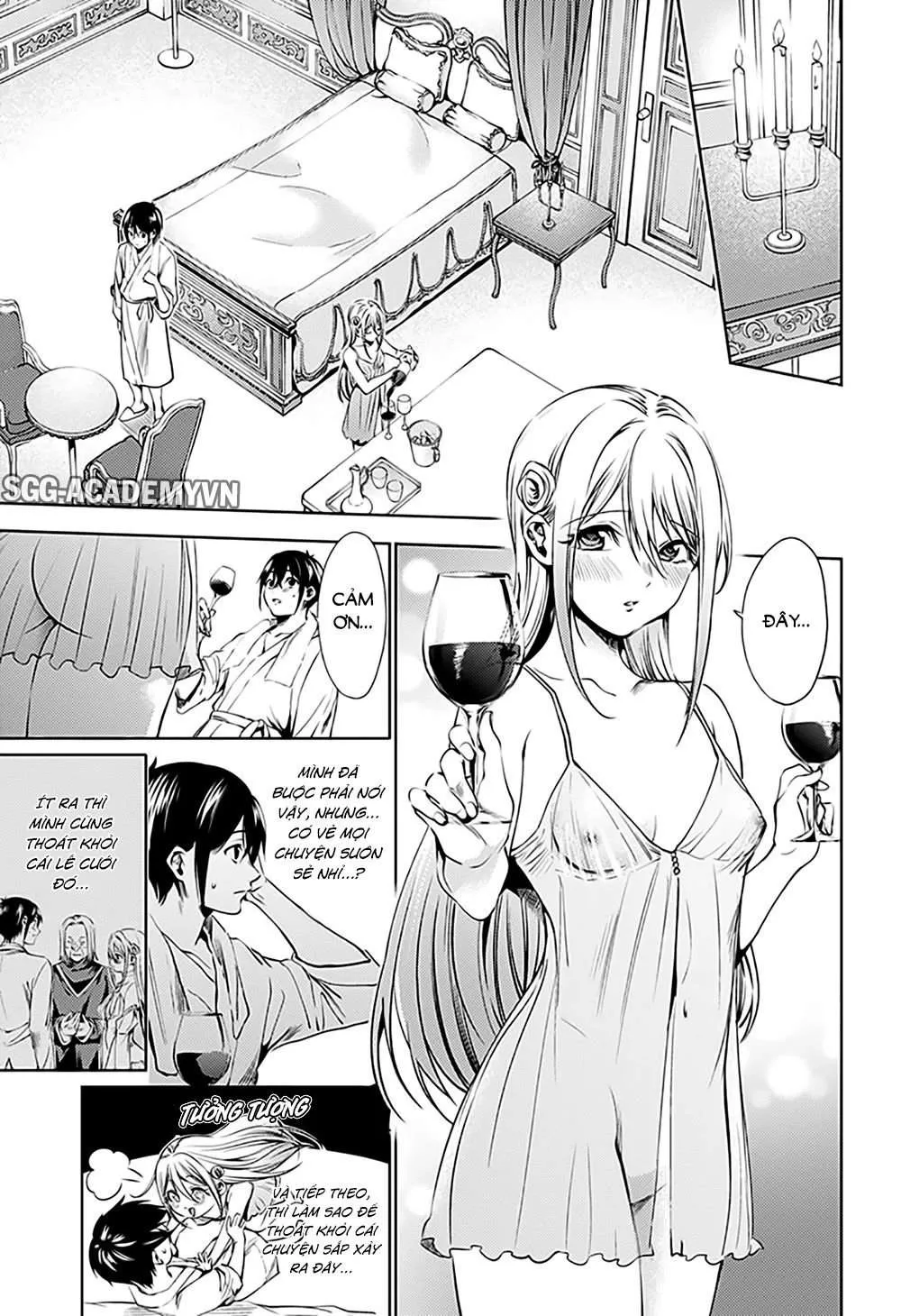HentaiVN.net - Ảnh 9 - Dàn Harem Cuối Cùng [Shumatsu no harem; World's End Harem; 終末のハーレム] - Chap 65