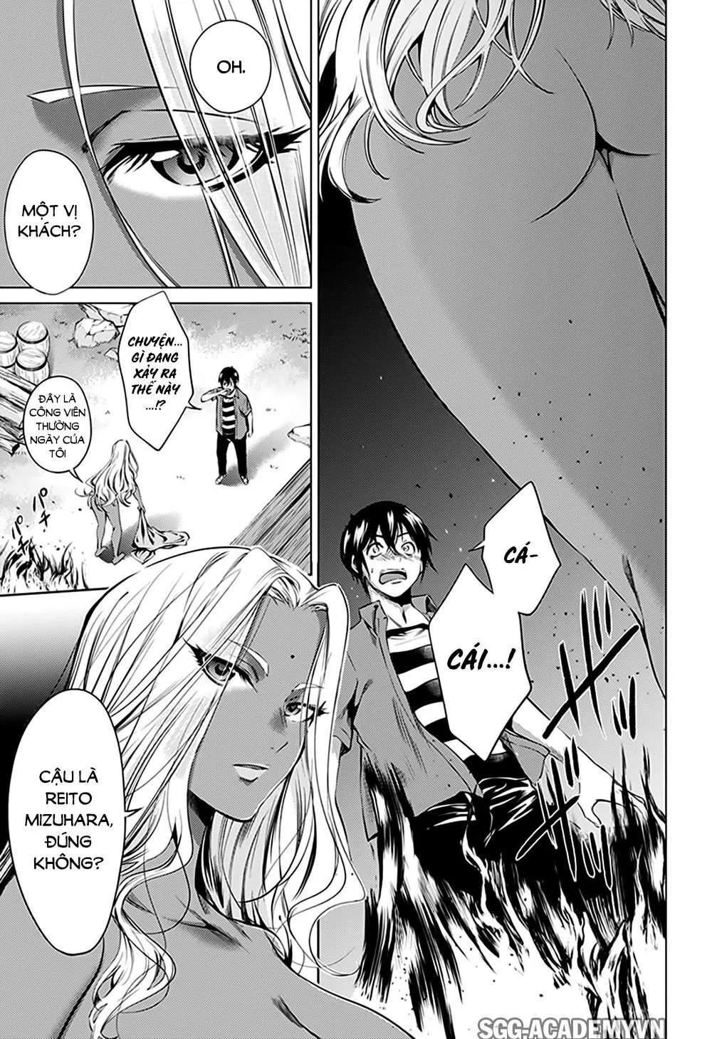 HentaiVN.net - Ảnh 15 - Dàn Harem Cuối Cùng [Shumatsu no harem; World's End Harem; 終末のハーレム] - Chap 66