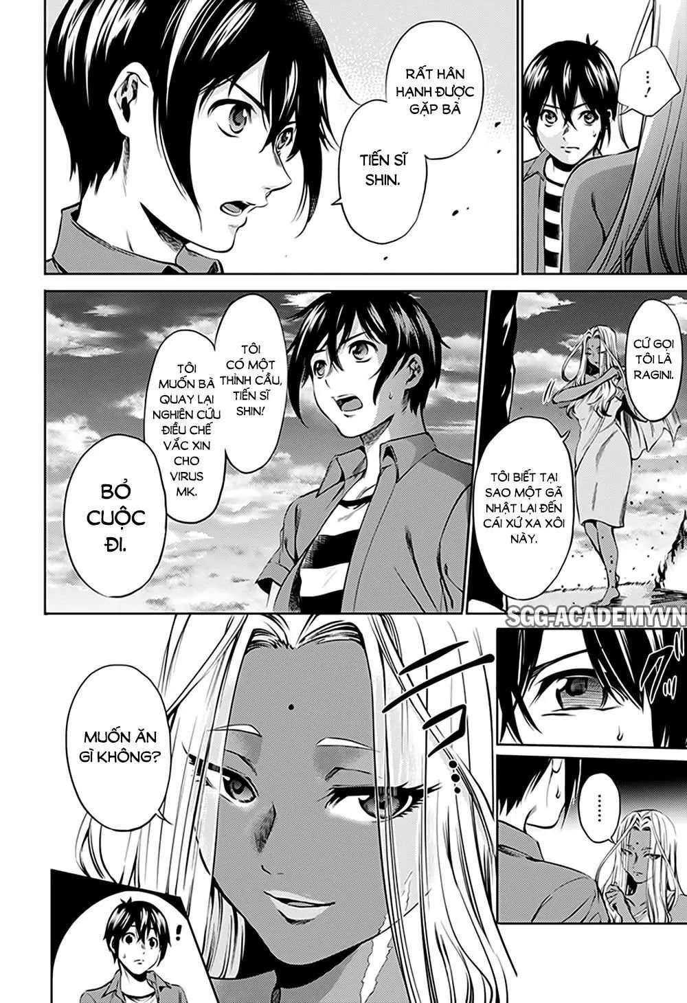 HentaiVN.net - Ảnh 16 - Dàn Harem Cuối Cùng [Shumatsu no harem; World's End Harem; 終末のハーレム] - Chap 66