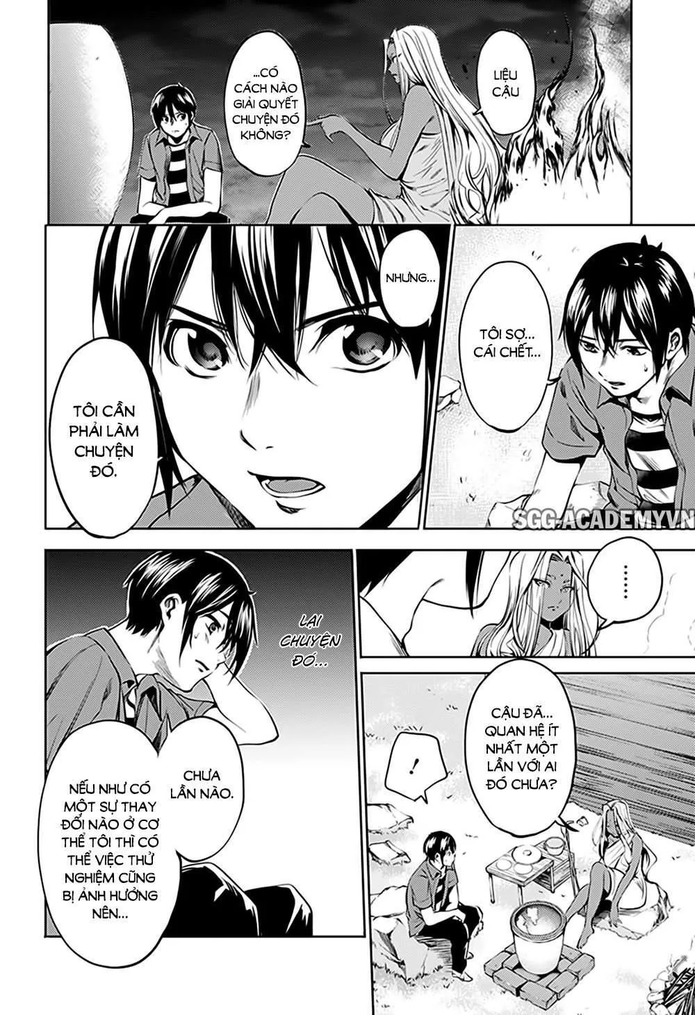HentaiVN.net - Ảnh 20 - Dàn Harem Cuối Cùng [Shumatsu no harem; World's End Harem; 終末のハーレム] - Chap 66