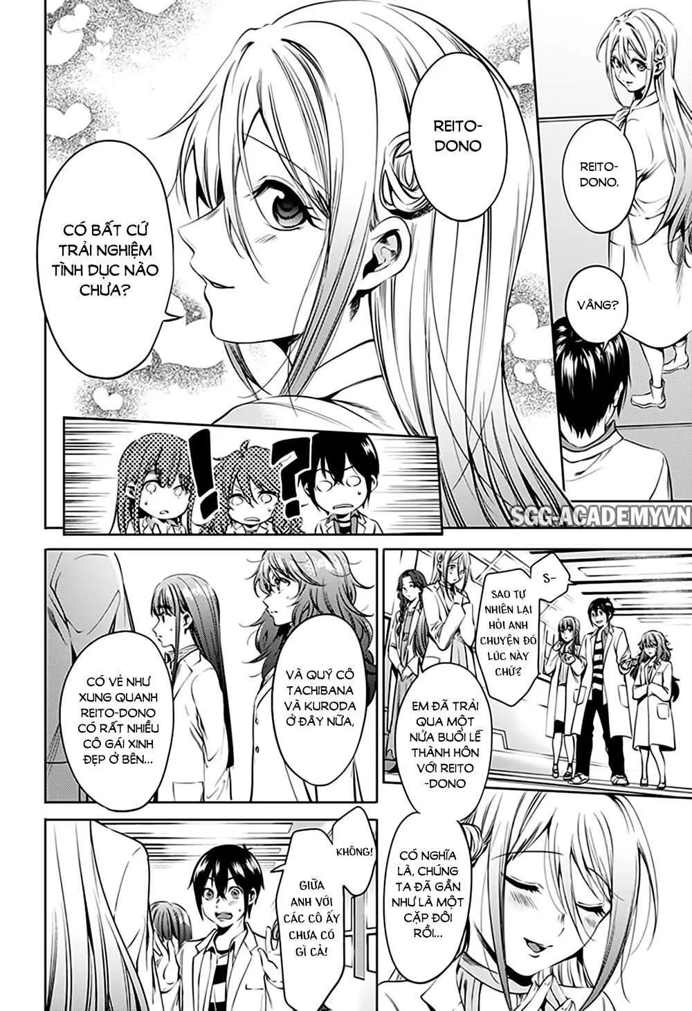 HentaiVN.net - Ảnh 6 - Dàn Harem Cuối Cùng [Shumatsu no harem; World's End Harem; 終末のハーレム] - Chap 66