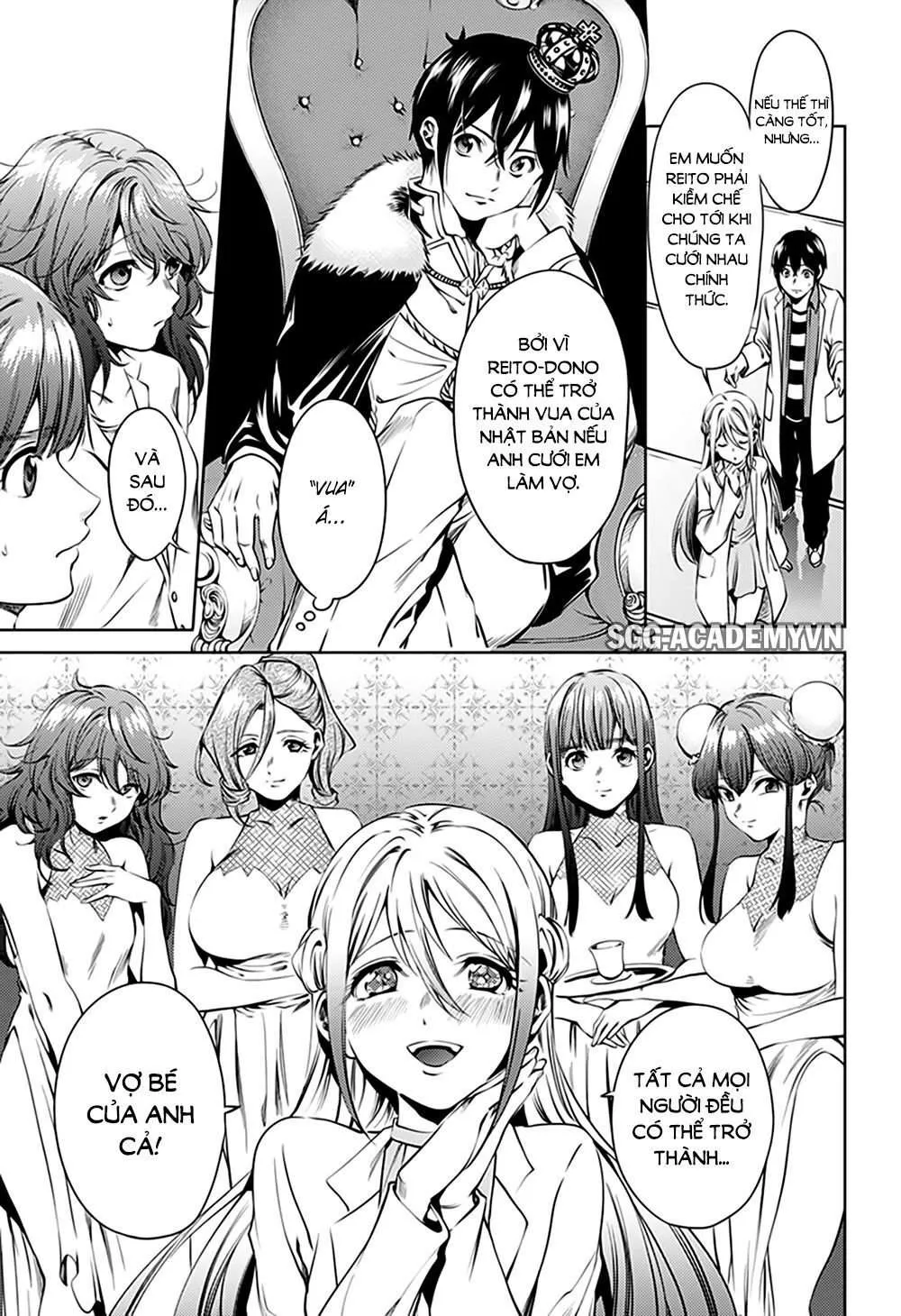 HentaiVN.net - Ảnh 7 - Dàn Harem Cuối Cùng [Shumatsu no harem; World's End Harem; 終末のハーレム] - Chap 66