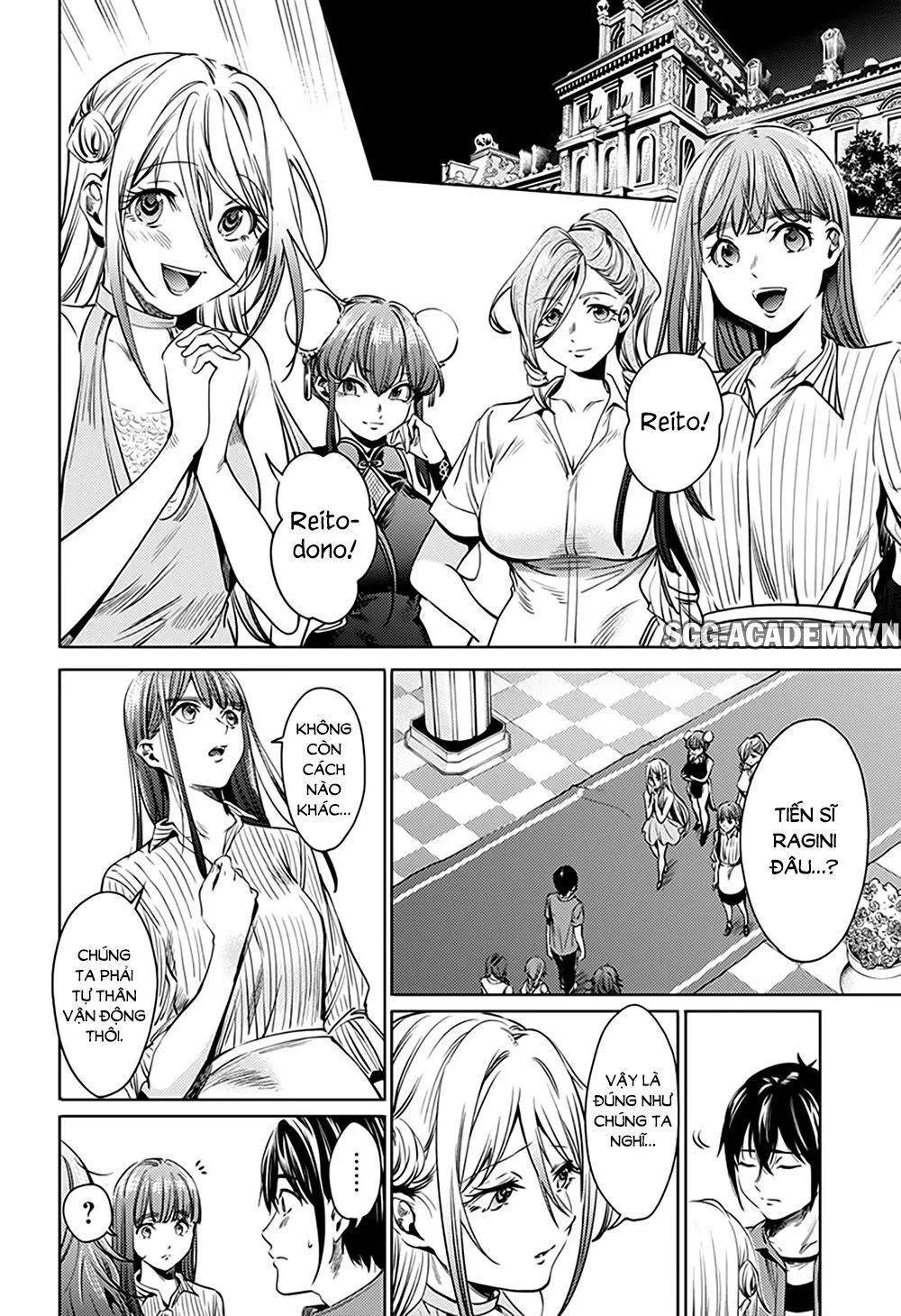 HentaiVN.net - Ảnh 16 - Dàn Harem Cuối Cùng [Shumatsu no harem; World's End Harem; 終末のハーレム] - Chap 67
