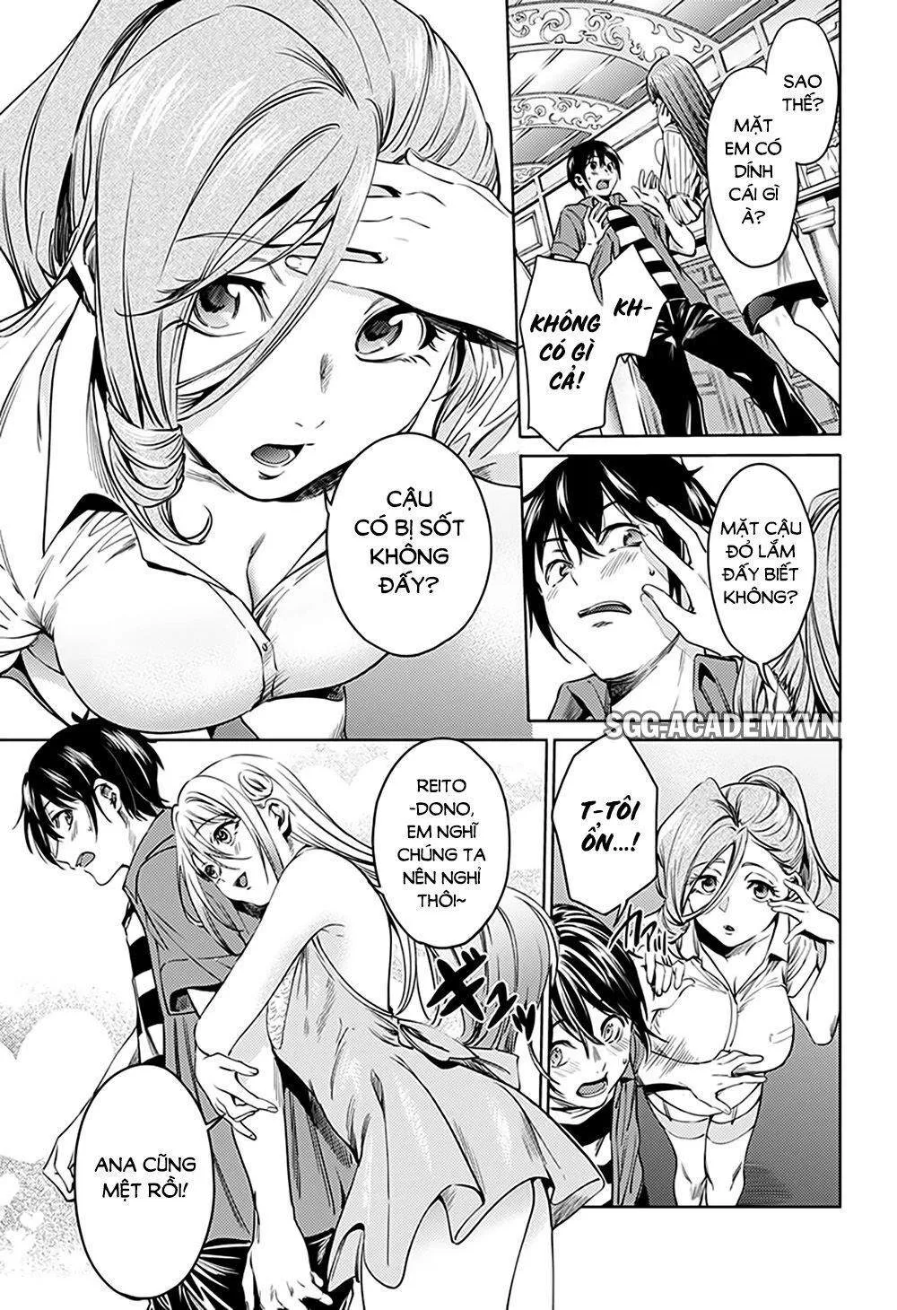 HentaiVN.net - Ảnh 17 - Dàn Harem Cuối Cùng [Shumatsu no harem; World's End Harem; 終末のハーレム] - Chap 67