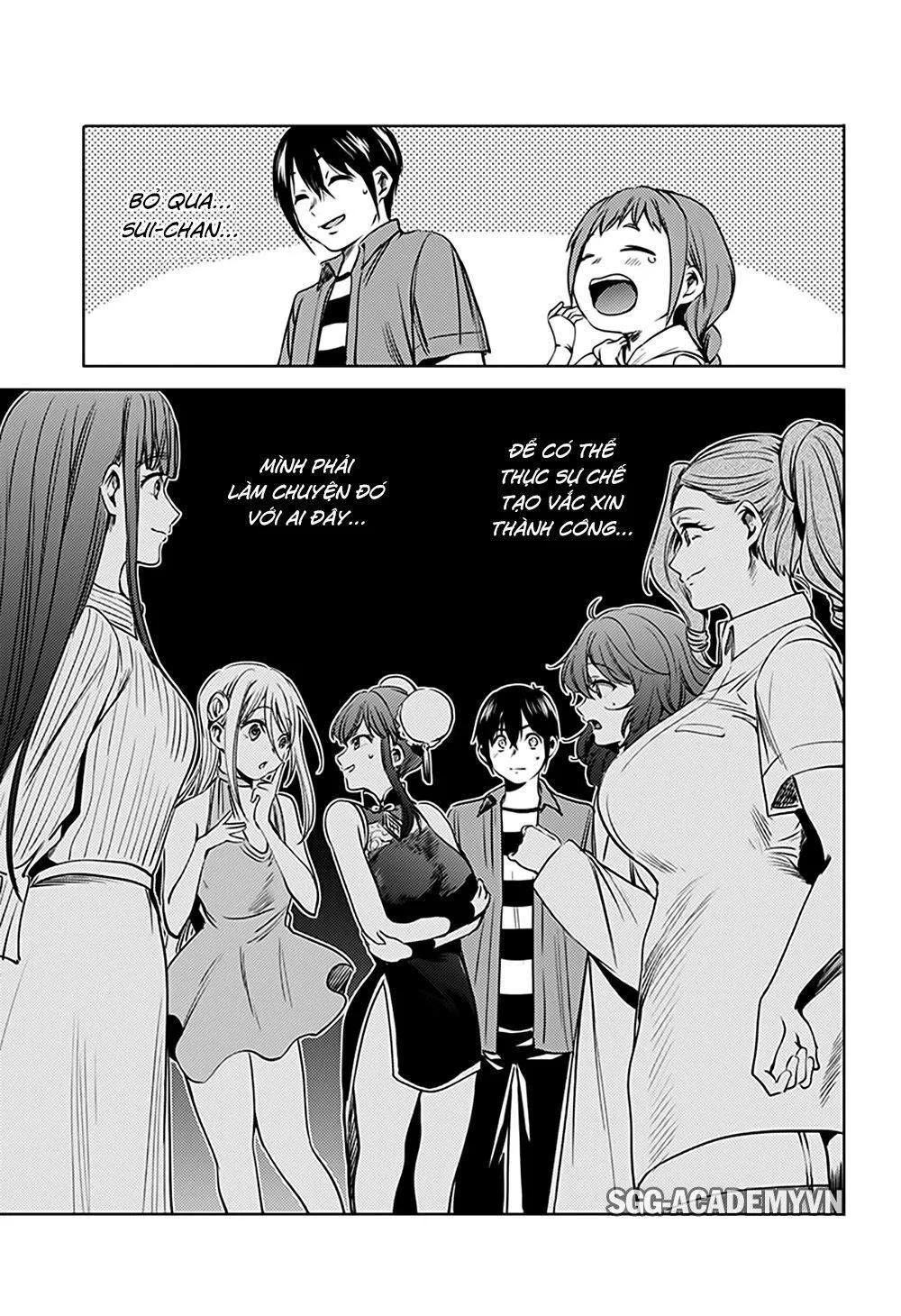 HentaiVN.net - Ảnh 19 - Dàn Harem Cuối Cùng [Shumatsu no harem; World's End Harem; 終末のハーレム] - Chap 67