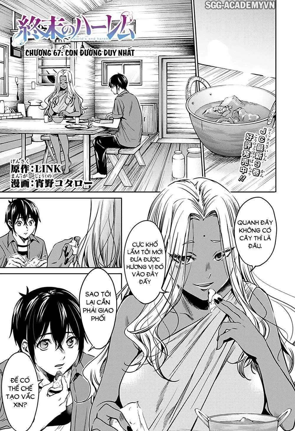 HentaiVN.net - Ảnh 3 - Dàn Harem Cuối Cùng [Shumatsu no harem; World's End Harem; 終末のハーレム] - Chap 67