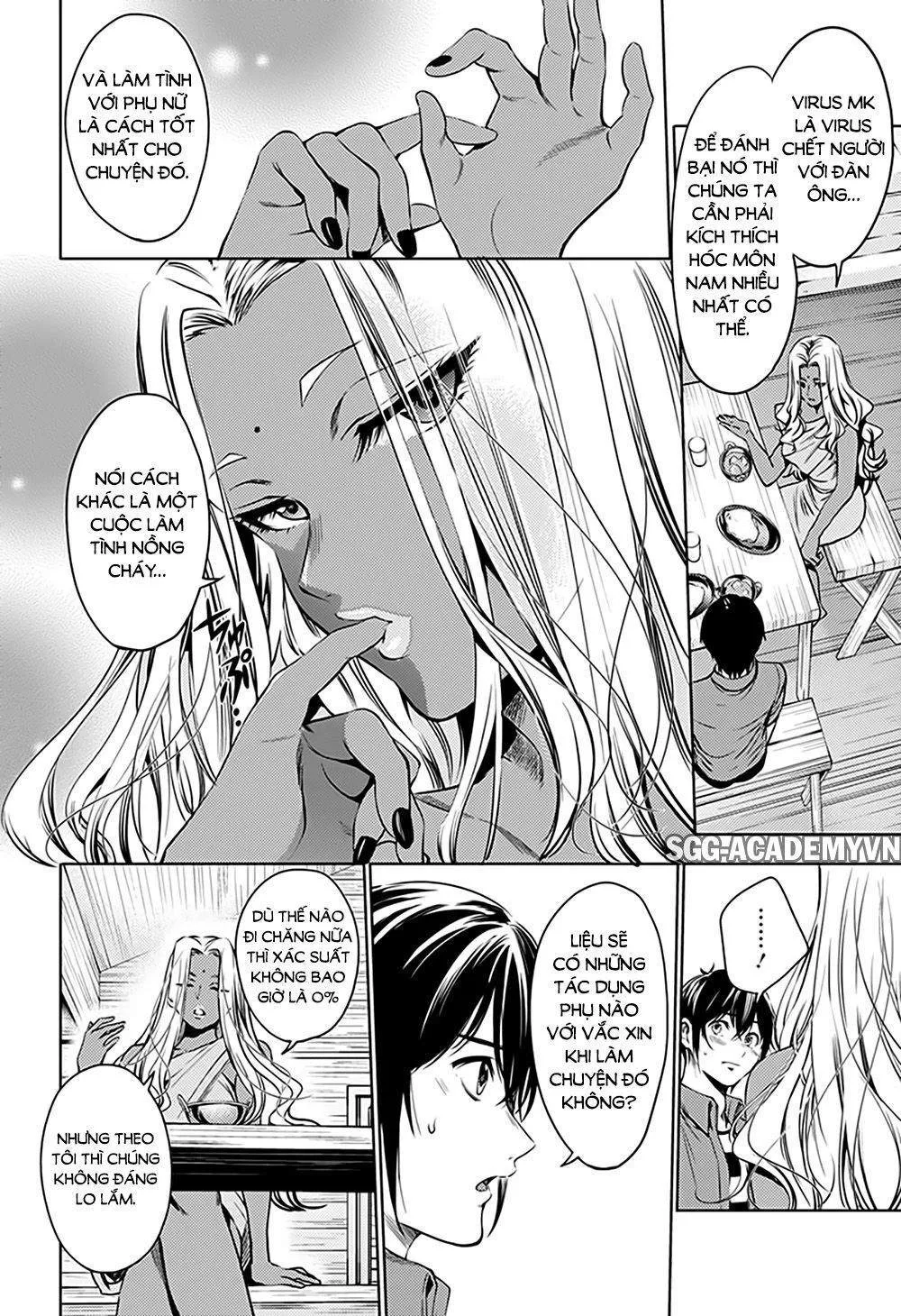HentaiVN.net - Ảnh 4 - Dàn Harem Cuối Cùng [Shumatsu no harem; World's End Harem; 終末のハーレム] - Chap 67