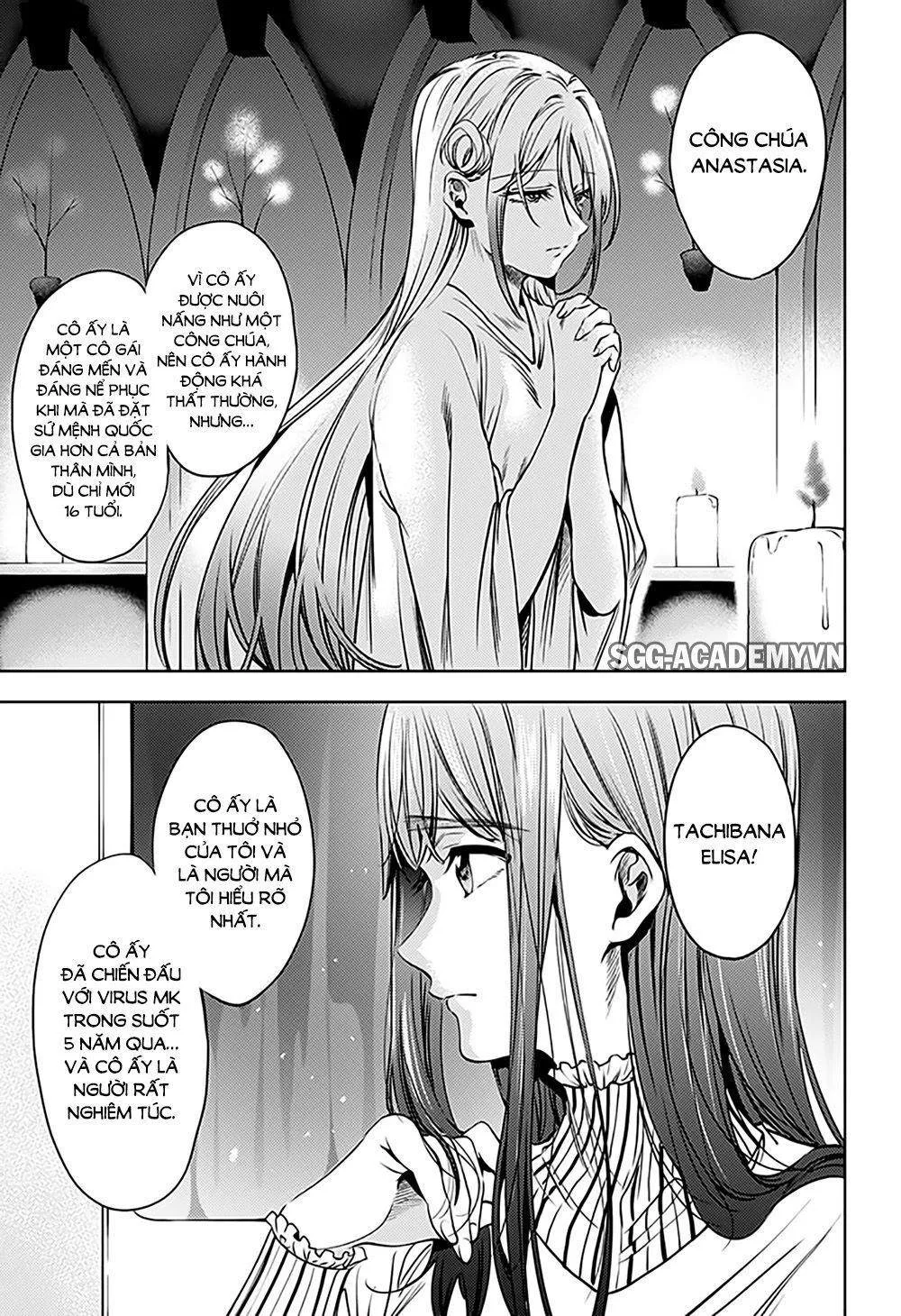 HentaiVN.net - Ảnh 13 - Dàn Harem Cuối Cùng [Shumatsu no harem; World's End Harem; 終末のハーレム] - Chap 68
