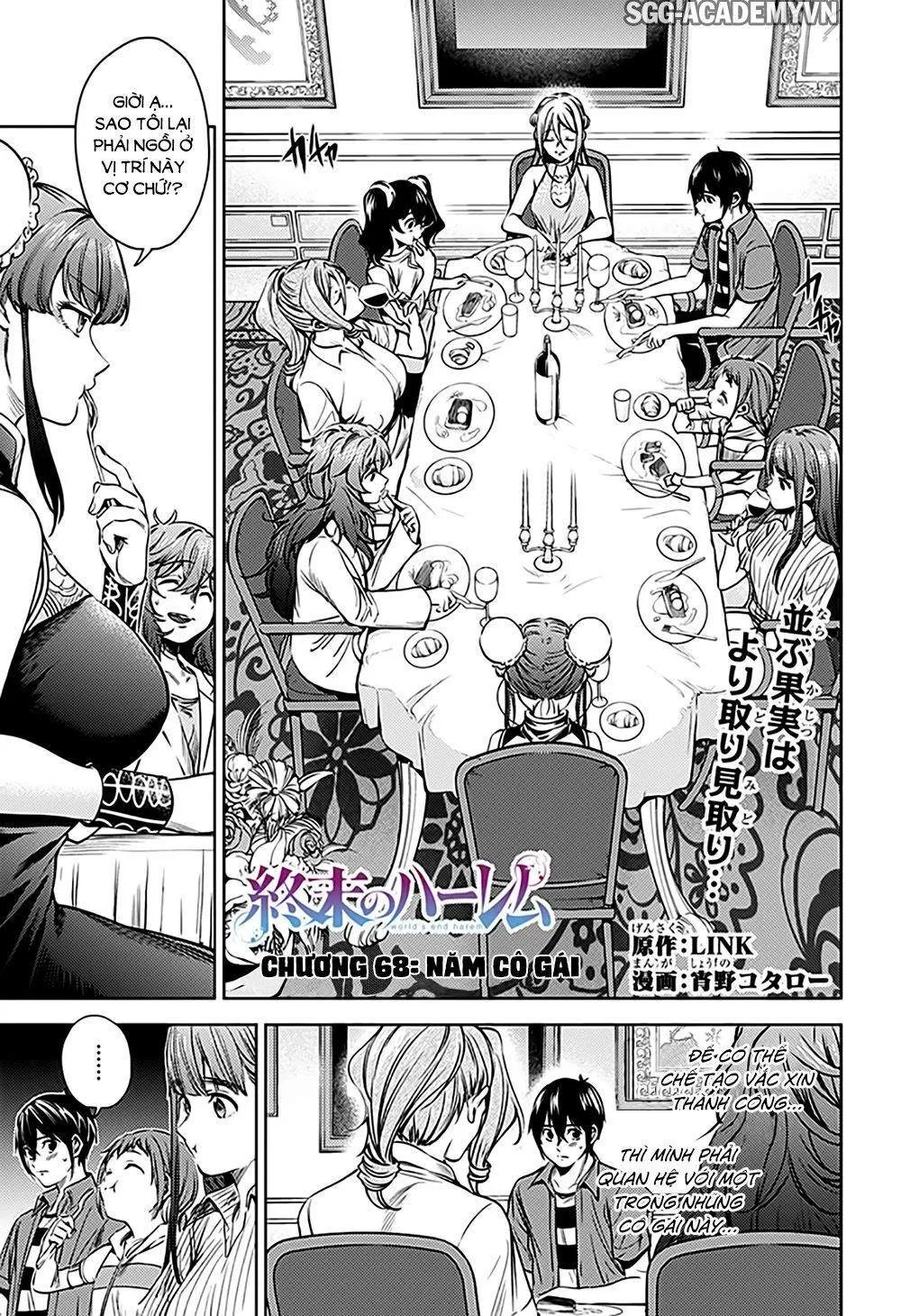 HentaiVN.net - Ảnh 3 - Dàn Harem Cuối Cùng [Shumatsu no harem; World's End Harem; 終末のハーレム] - Chap 68