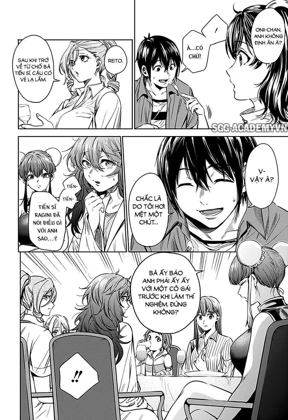 HentaiVN.net - Ảnh 4 - Dàn Harem Cuối Cùng [Shumatsu no harem; World's End Harem; 終末のハーレム] - Chap 68