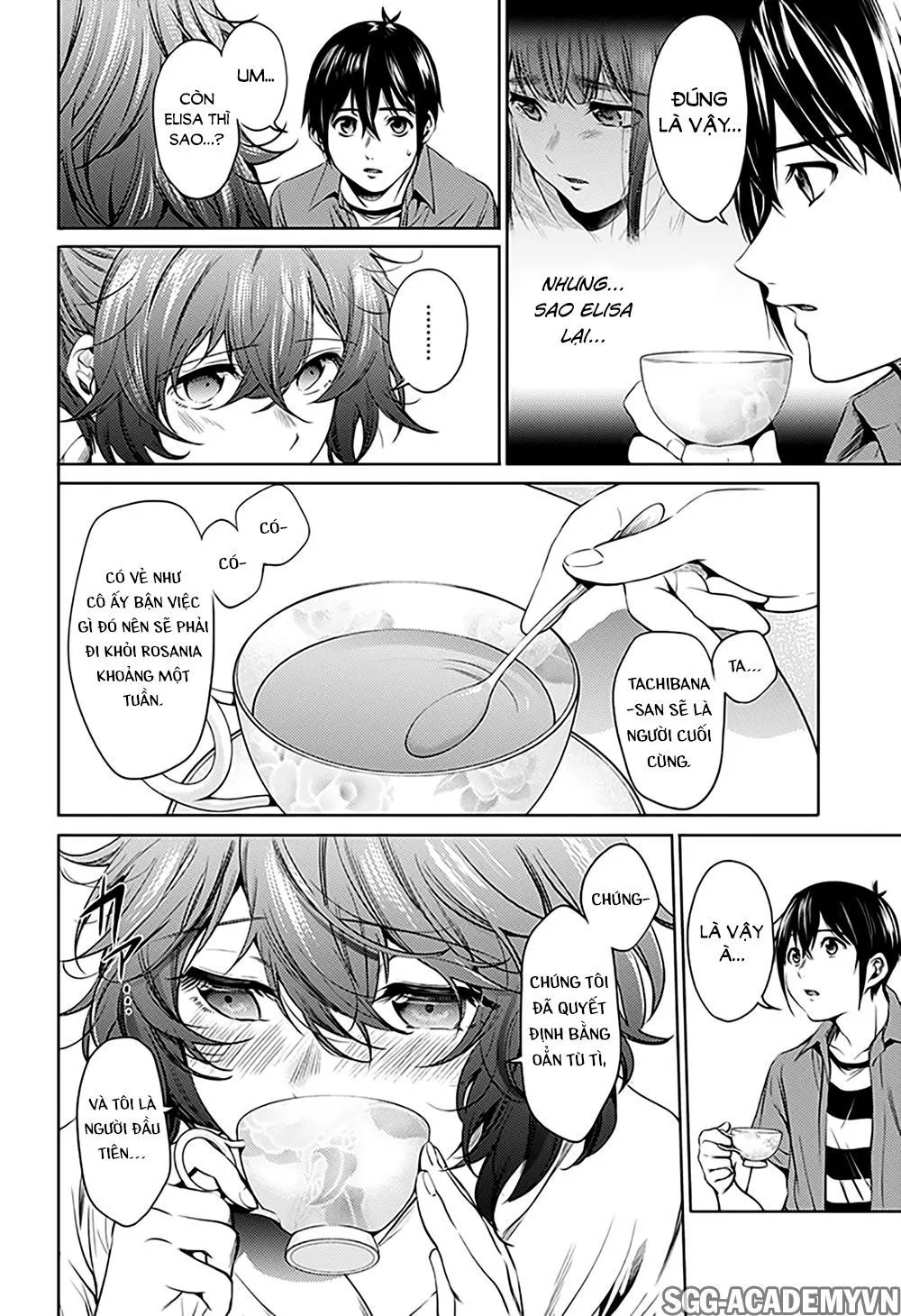 HentaiVN.net - Ảnh 4 - Dàn Harem Cuối Cùng [Shumatsu no harem; World's End Harem; 終末のハーレム] - Chap 69.1