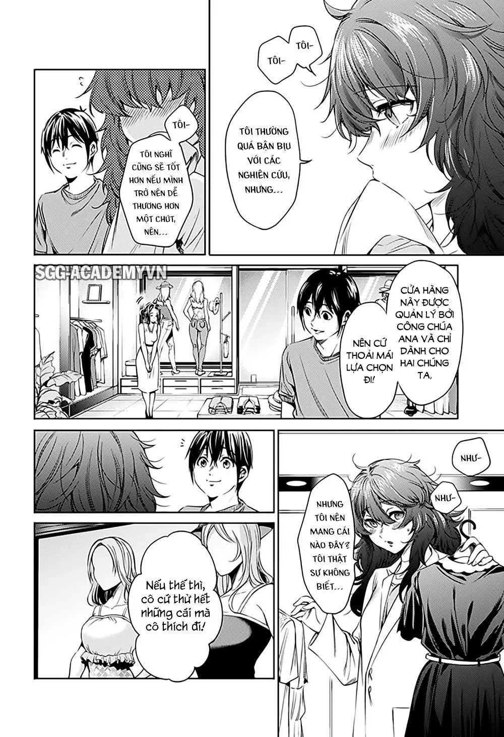 HentaiVN.net - Ảnh 8 - Dàn Harem Cuối Cùng [Shumatsu no harem; World's End Harem; 終末のハーレム] - Chap 69.1