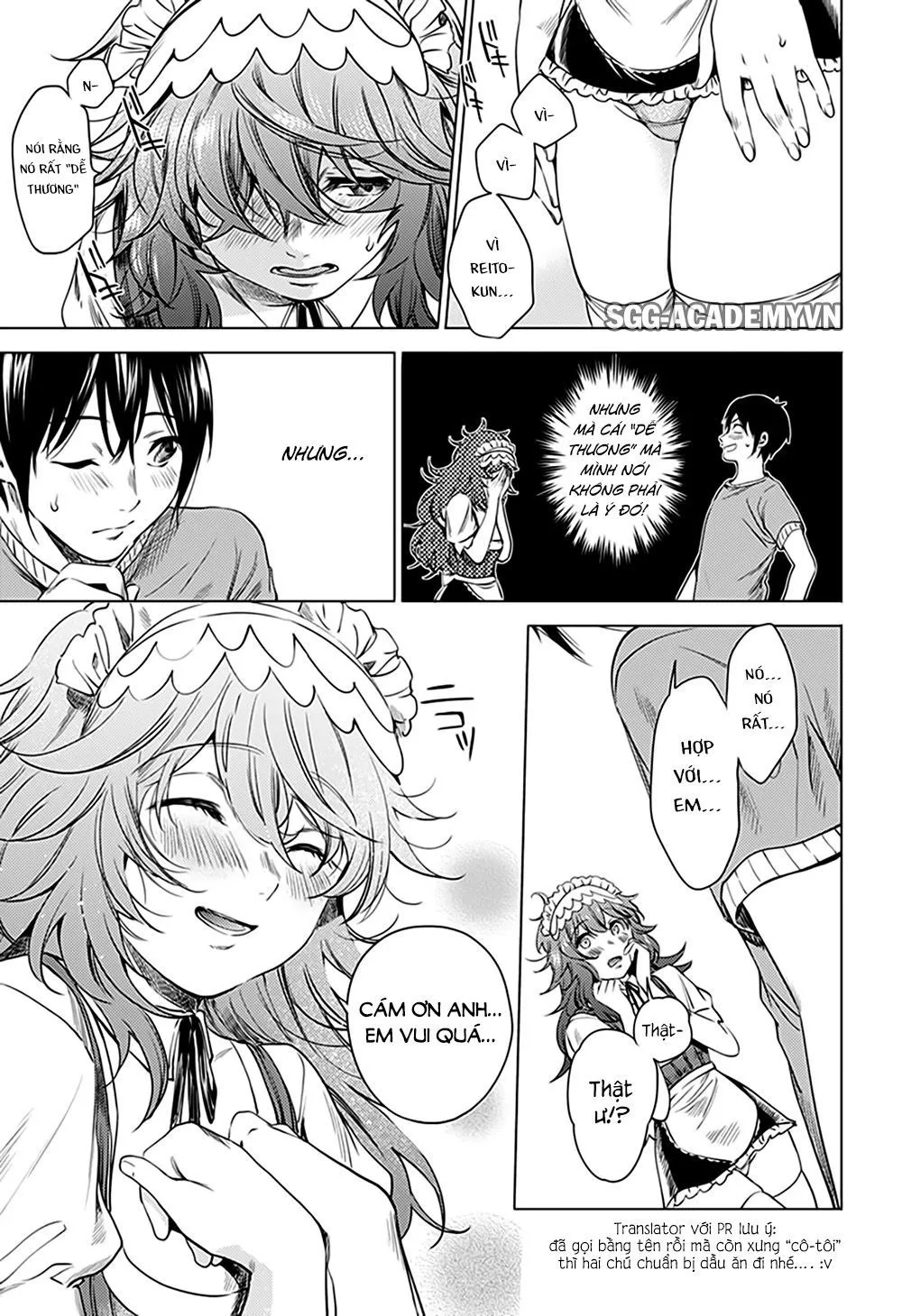 HentaiVN.net - Ảnh 10 - Dàn Harem Cuối Cùng [Shumatsu no harem; World's End Harem; 終末のハーレム] - Chap 69.2