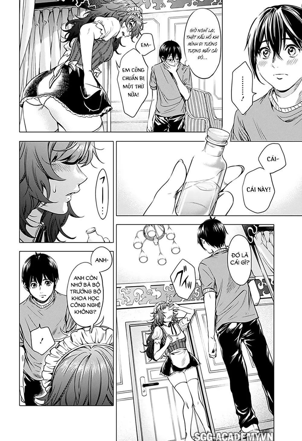 HentaiVN.net - Ảnh 11 - Dàn Harem Cuối Cùng [Shumatsu no harem; World's End Harem; 終末のハーレム] - Chap 69.2
