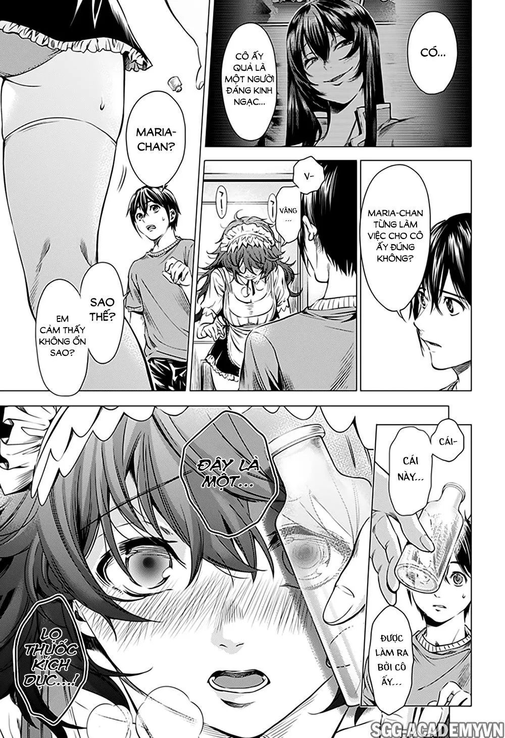 HentaiVN.net - Ảnh 12 - Dàn Harem Cuối Cùng [Shumatsu no harem; World's End Harem; 終末のハーレム] - Chap 69.2