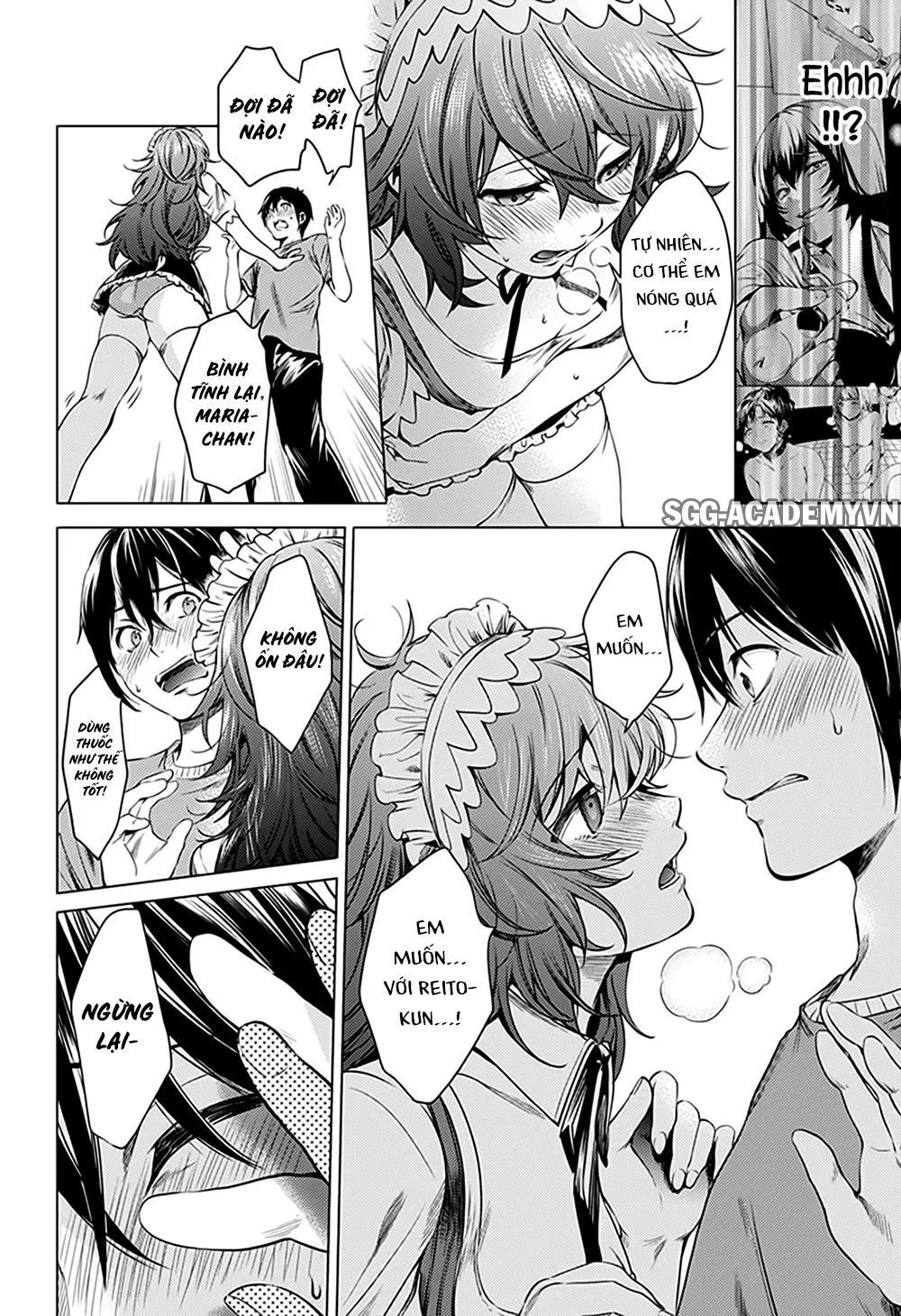 HentaiVN.net - Ảnh 13 - Dàn Harem Cuối Cùng [Shumatsu no harem; World's End Harem; 終末のハーレム] - Chap 69.2