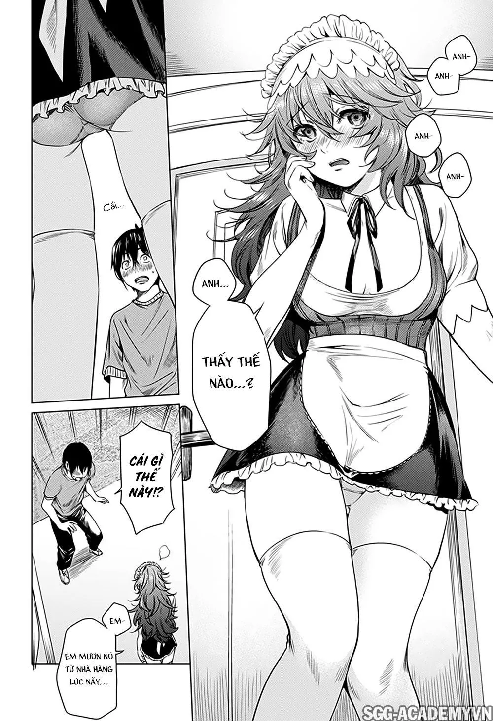 HentaiVN.net - Ảnh 9 - Dàn Harem Cuối Cùng [Shumatsu no harem; World's End Harem; 終末のハーレム] - Chap 69.2