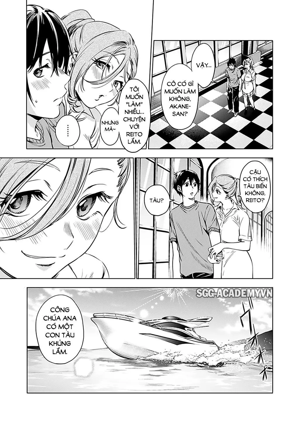 HentaiVN.net - Ảnh 5 - Dàn Harem Cuối Cùng [Shumatsu no harem; World's End Harem; 終末のハーレム] - Chap 70