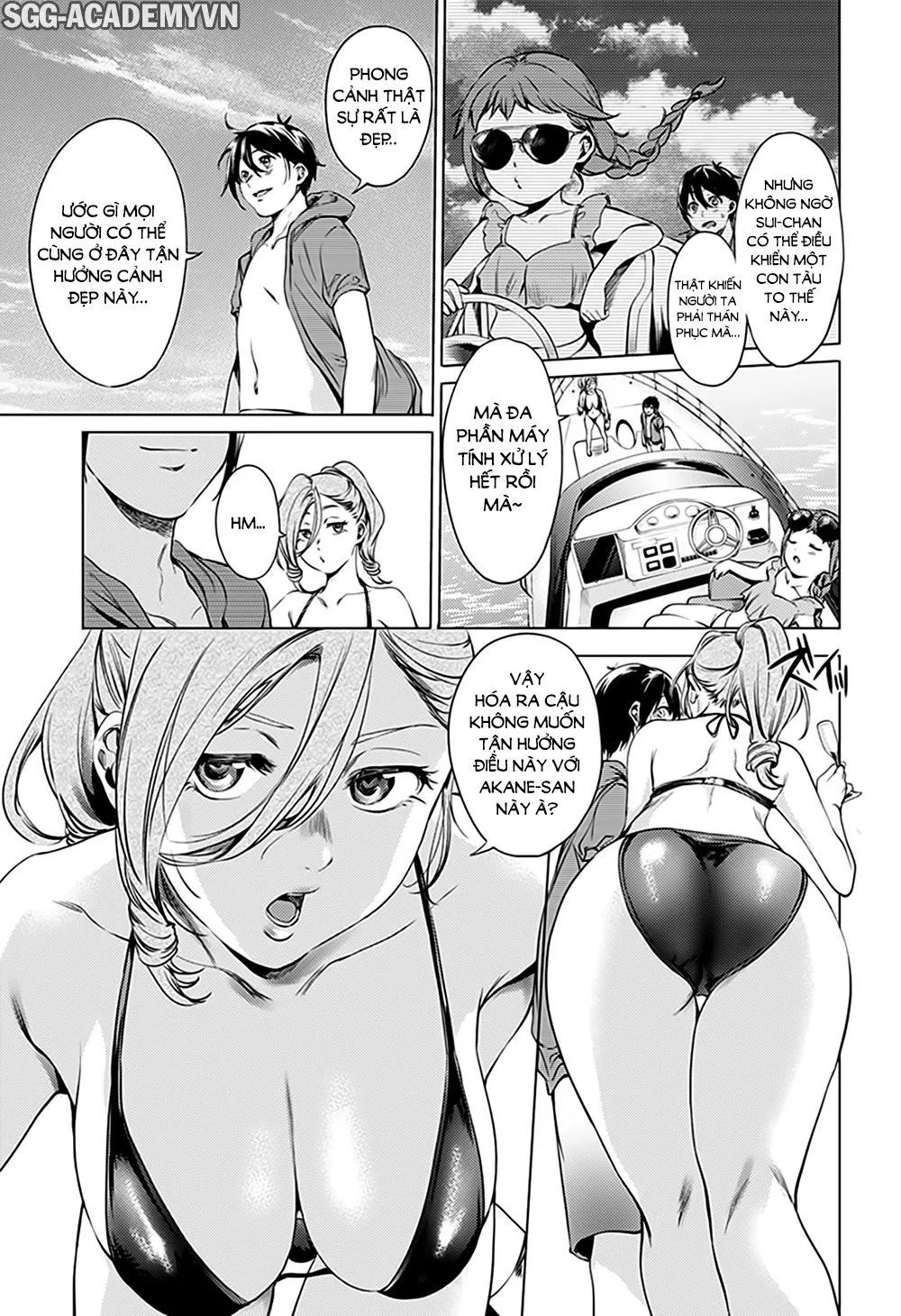 HentaiVN.net - Ảnh 7 - Dàn Harem Cuối Cùng [Shumatsu no harem; World's End Harem; 終末のハーレム] - Chap 70