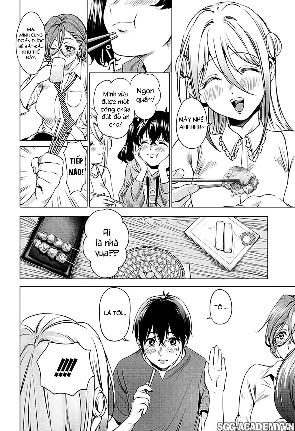 HentaiVN.net - Ảnh 10 - Dàn Harem Cuối Cùng [Shumatsu no harem; World's End Harem; 終末のハーレム] - Chap 71.1