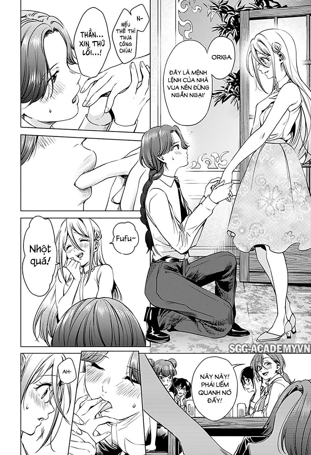 HentaiVN.net - Ảnh 14 - Dàn Harem Cuối Cùng [Shumatsu no harem; World's End Harem; 終末のハーレム] - Chap 71.1