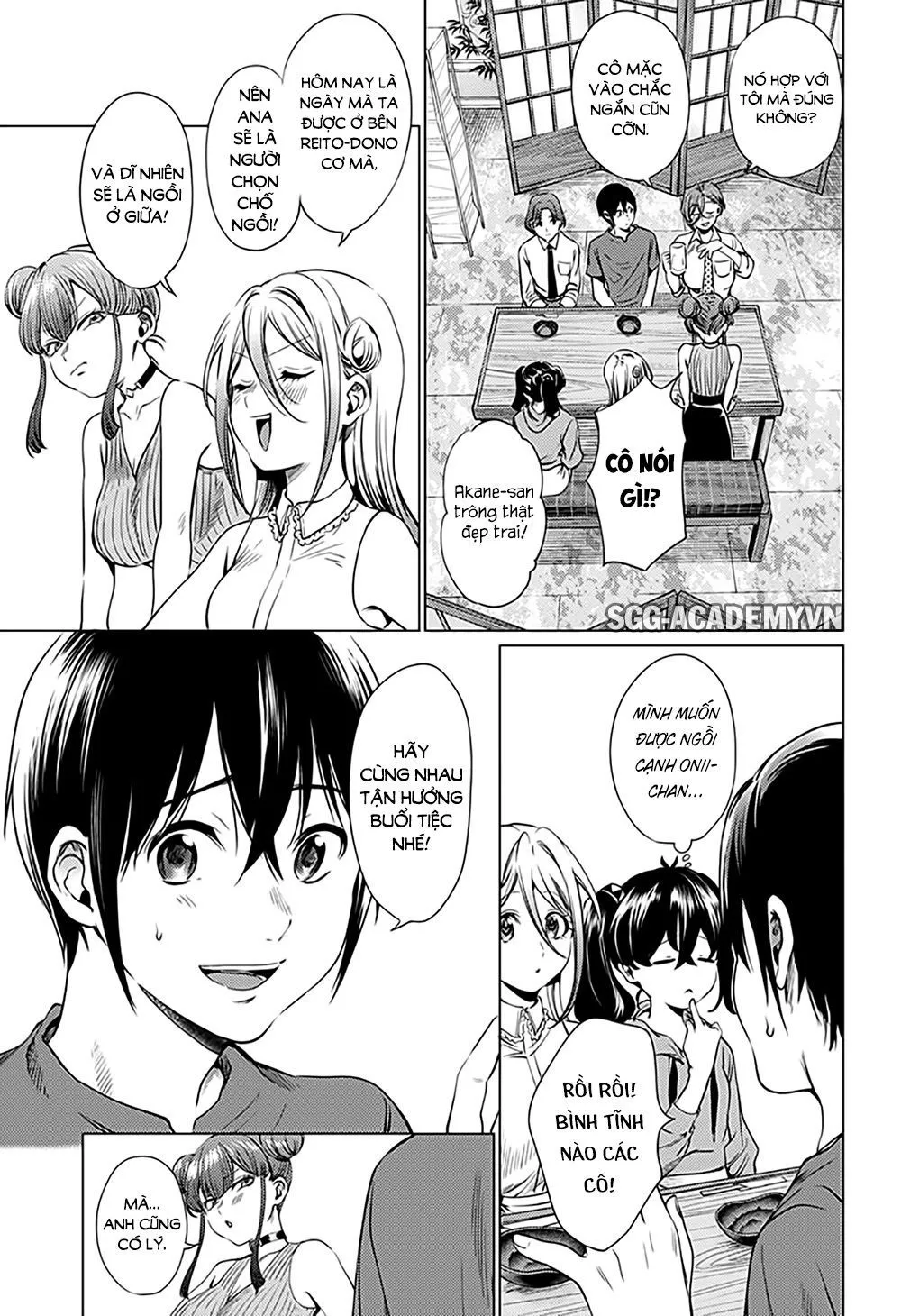 HentaiVN.net - Ảnh 5 - Dàn Harem Cuối Cùng [Shumatsu no harem; World's End Harem; 終末のハーレム] - Chap 71.1